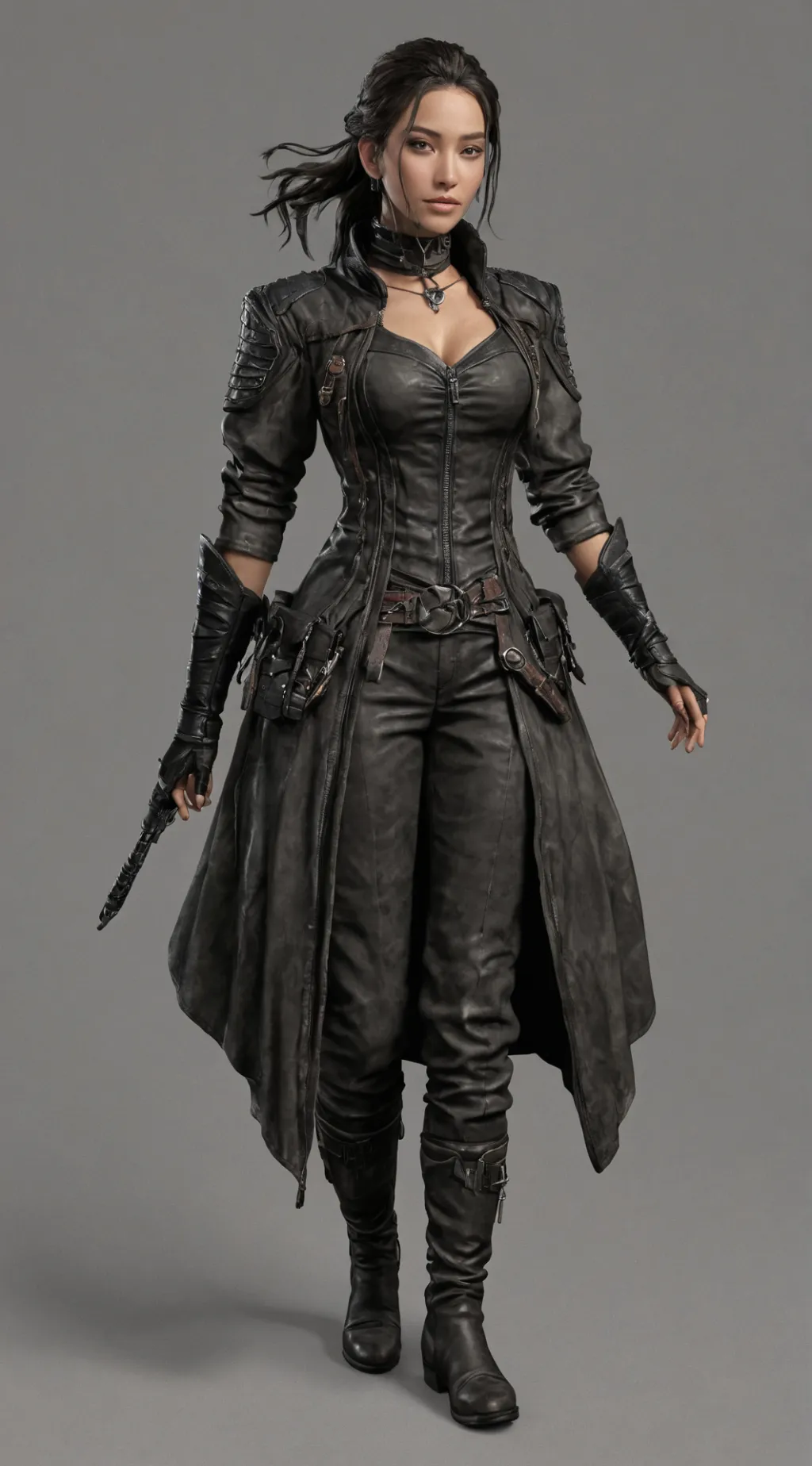 ai character: Sheena  background