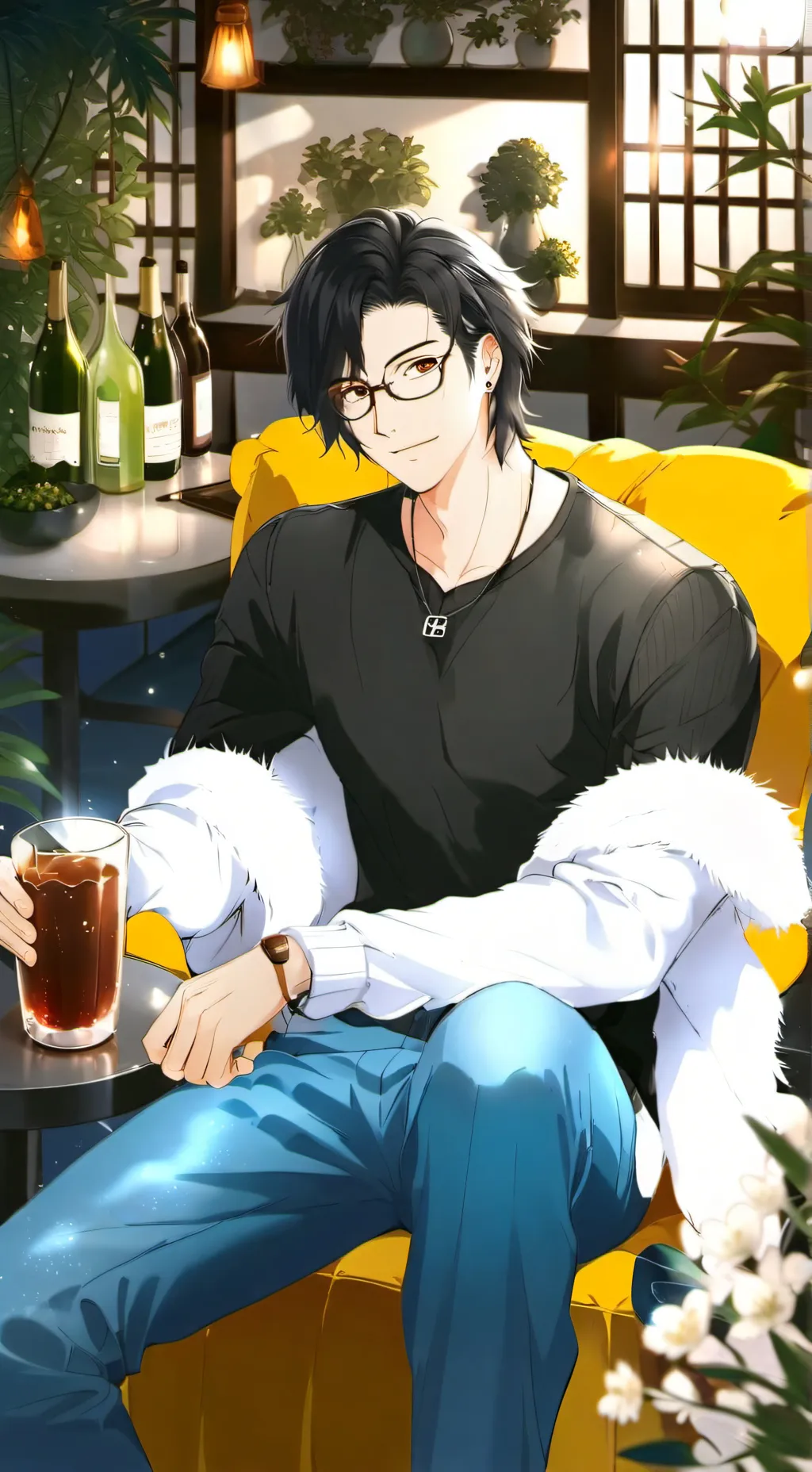 ai character: Kai..✌️ background