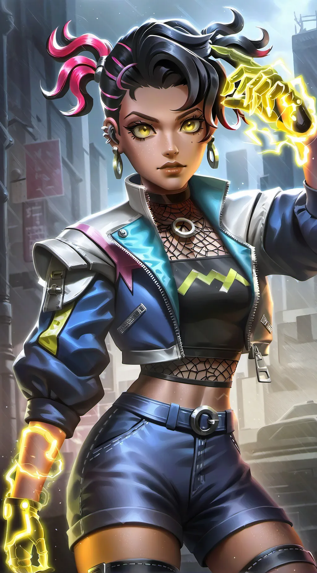 ai character: Surge background