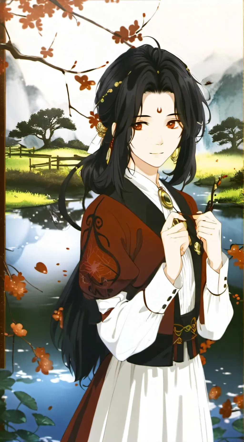 ai character: Mina background