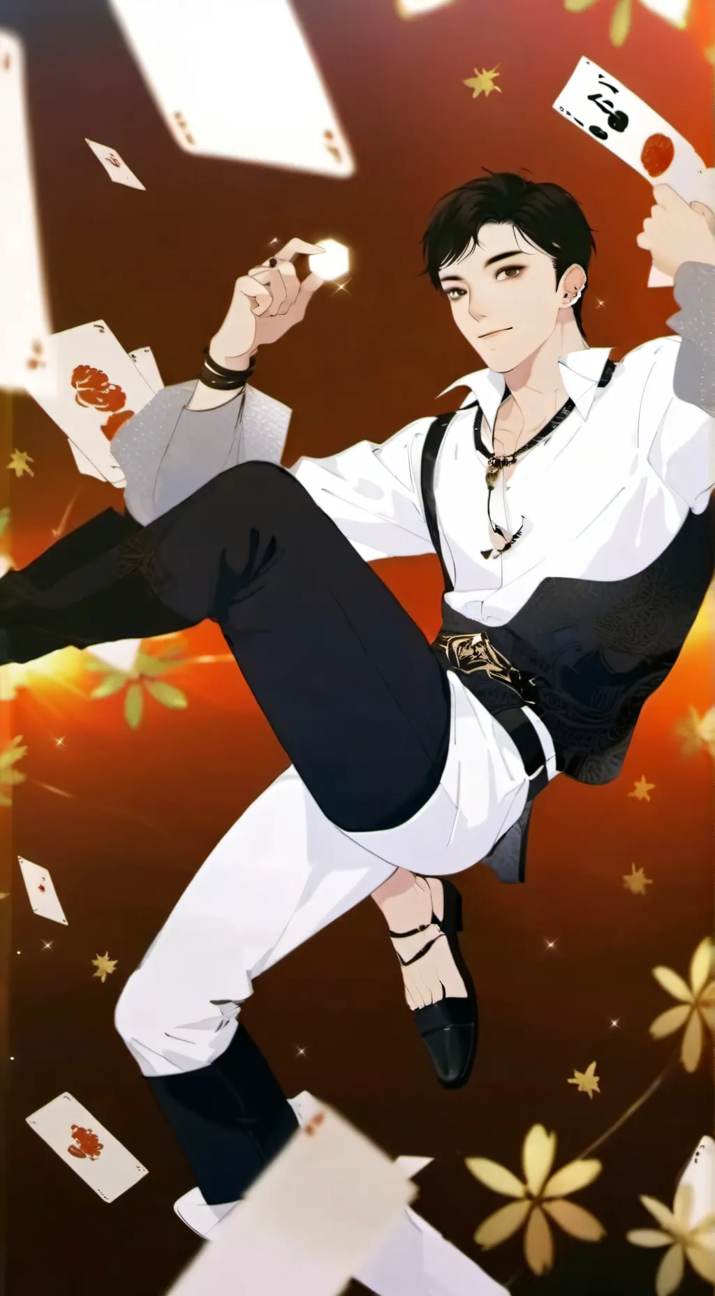 ai character: MARIO background