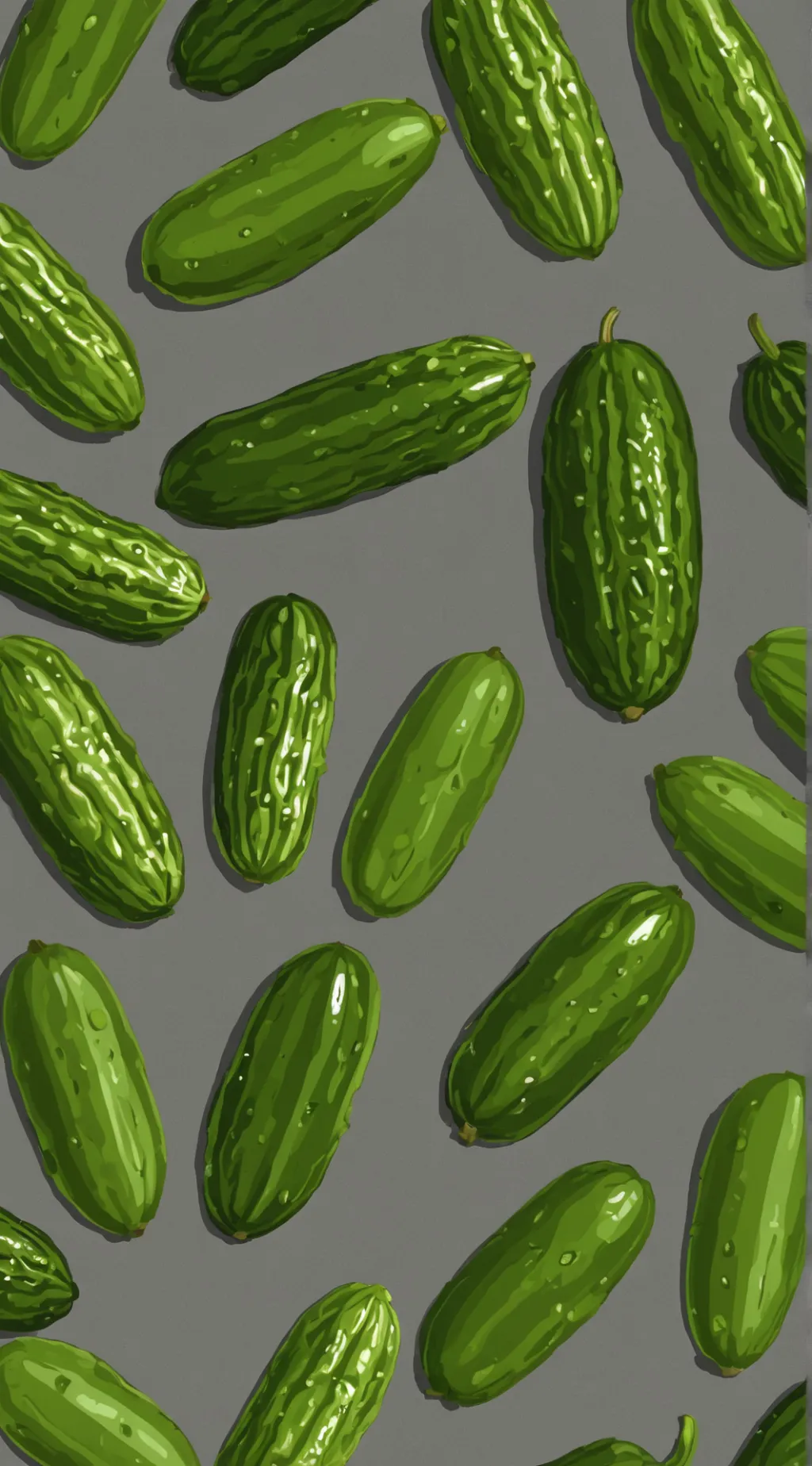 ai character: pickles 🥒🥒🥒 background