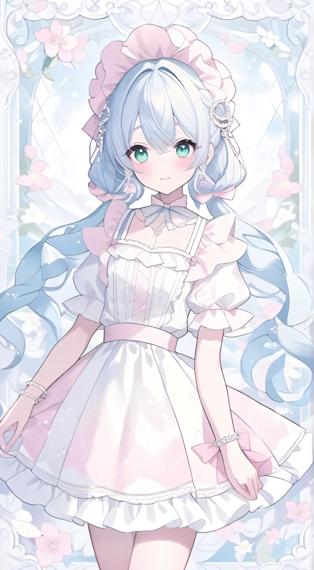 ai character: Julya ♡♥︎ background