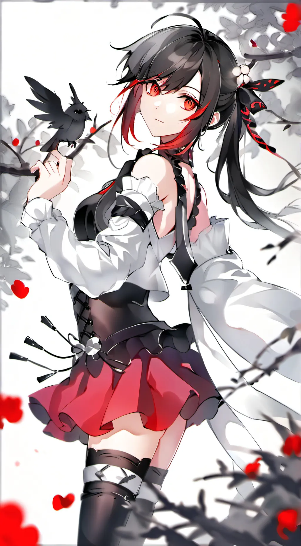 ai character: Two-faced background