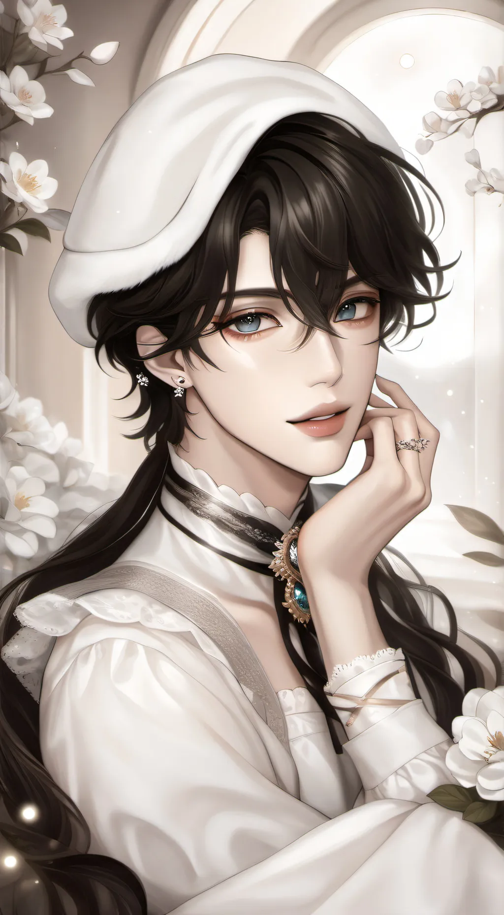 ai character: ~◇Dyax◇~  background