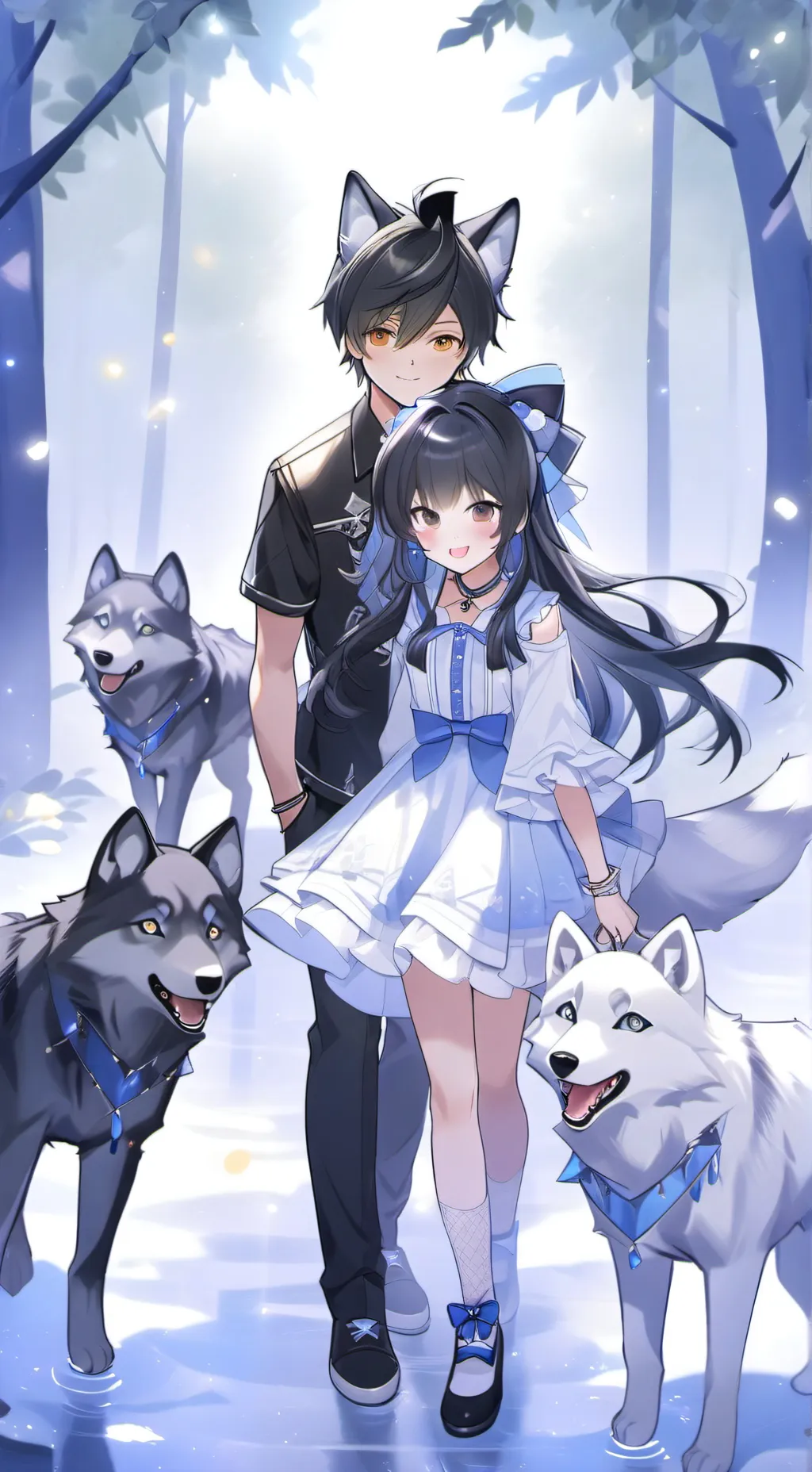 ai character: Aphmaus pack background