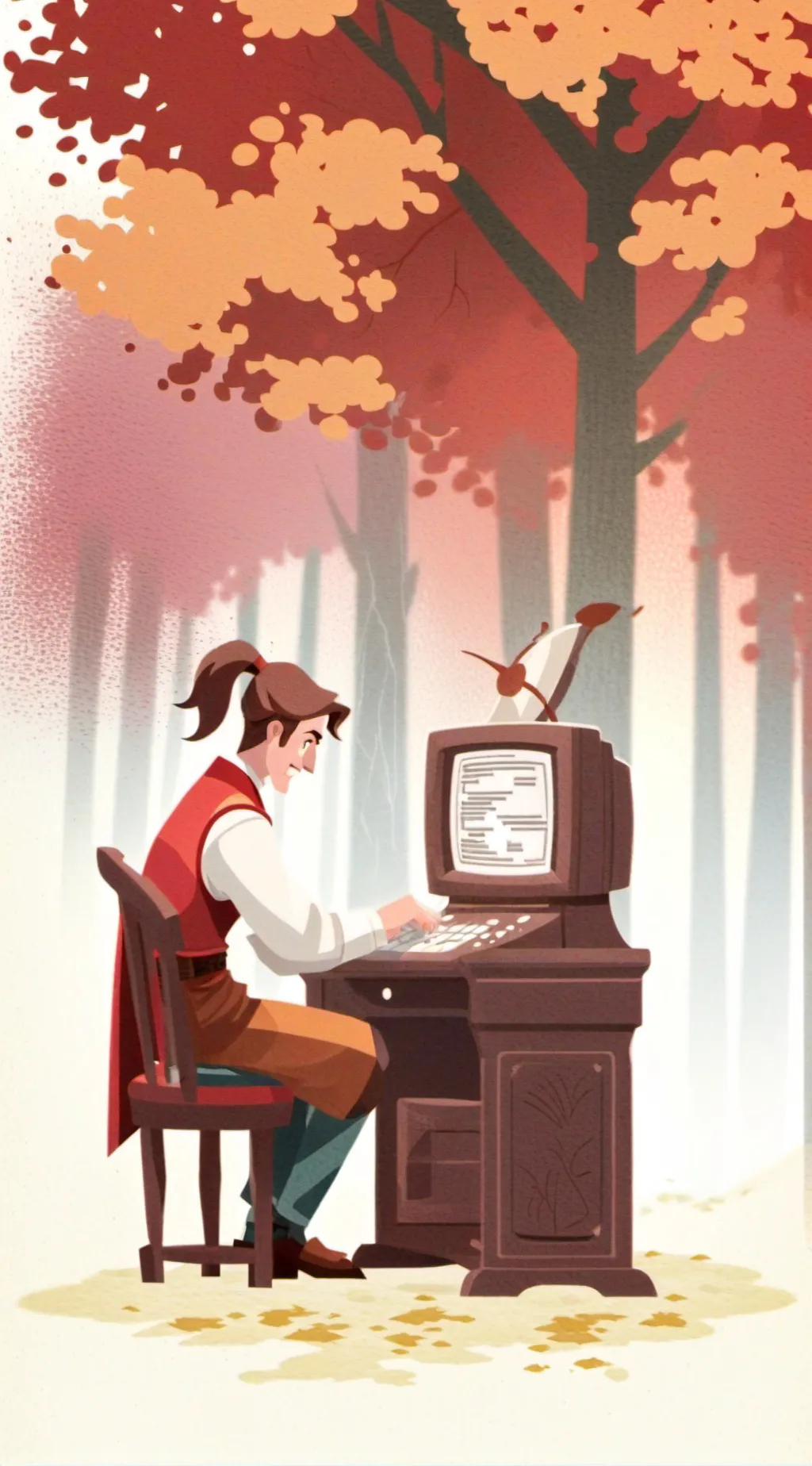 ai character: just a computer  background