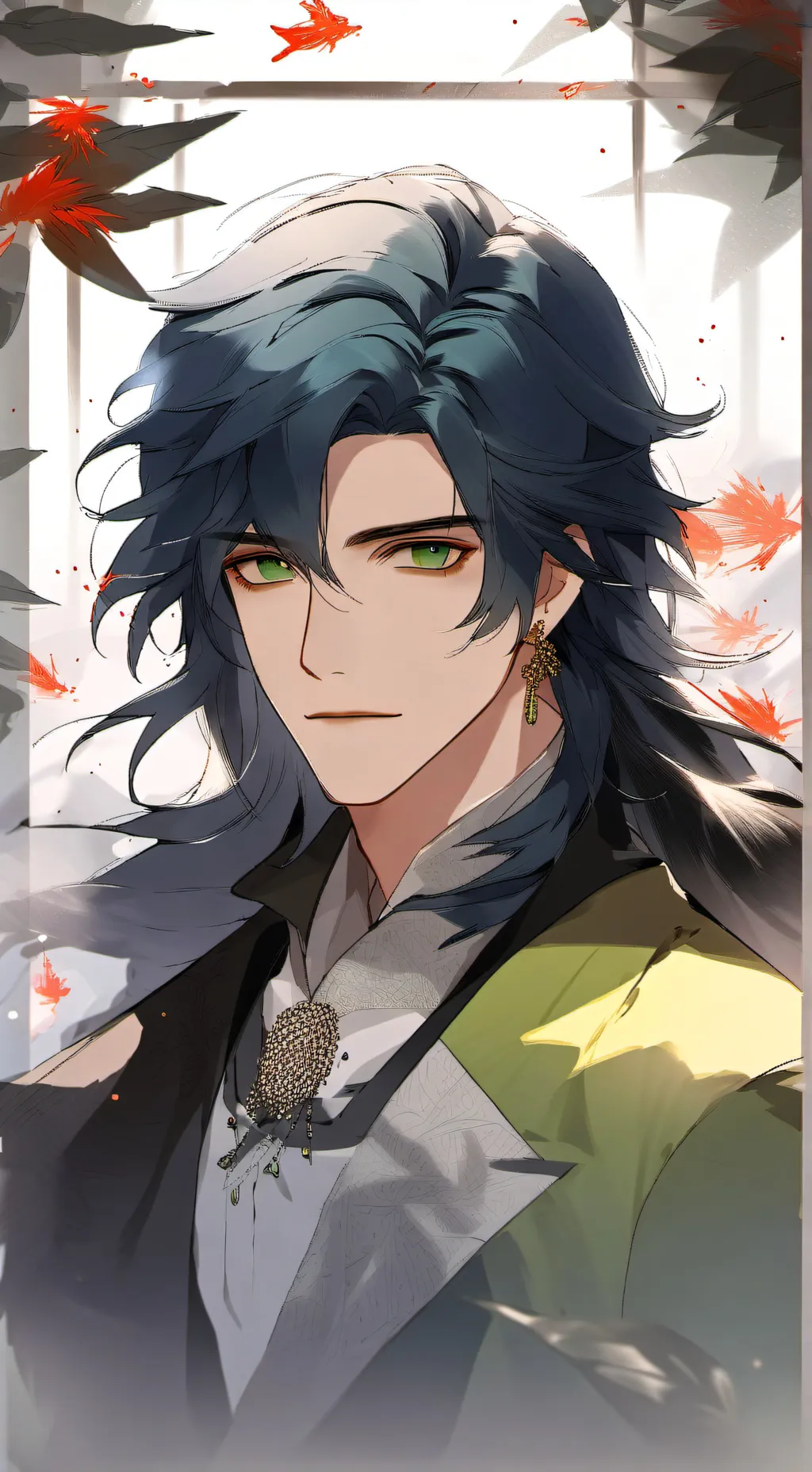 ai character: Coal background