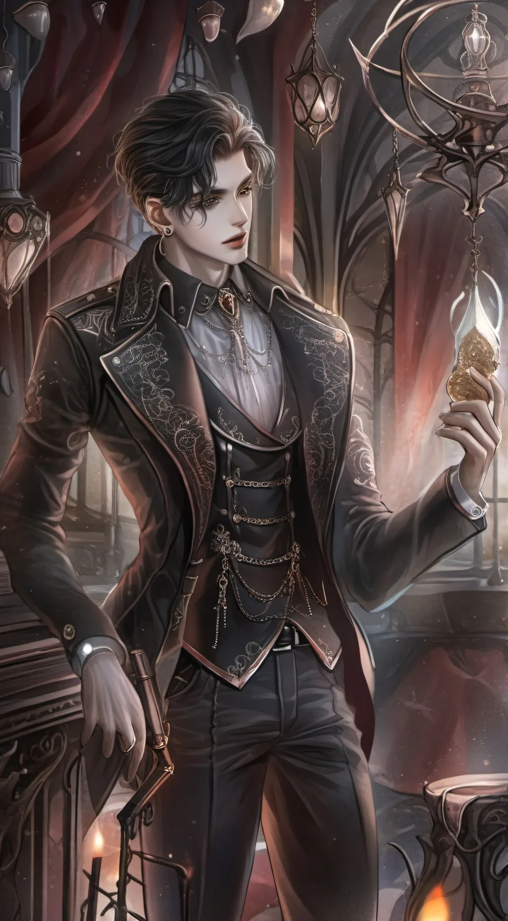 ai character: # Han # background