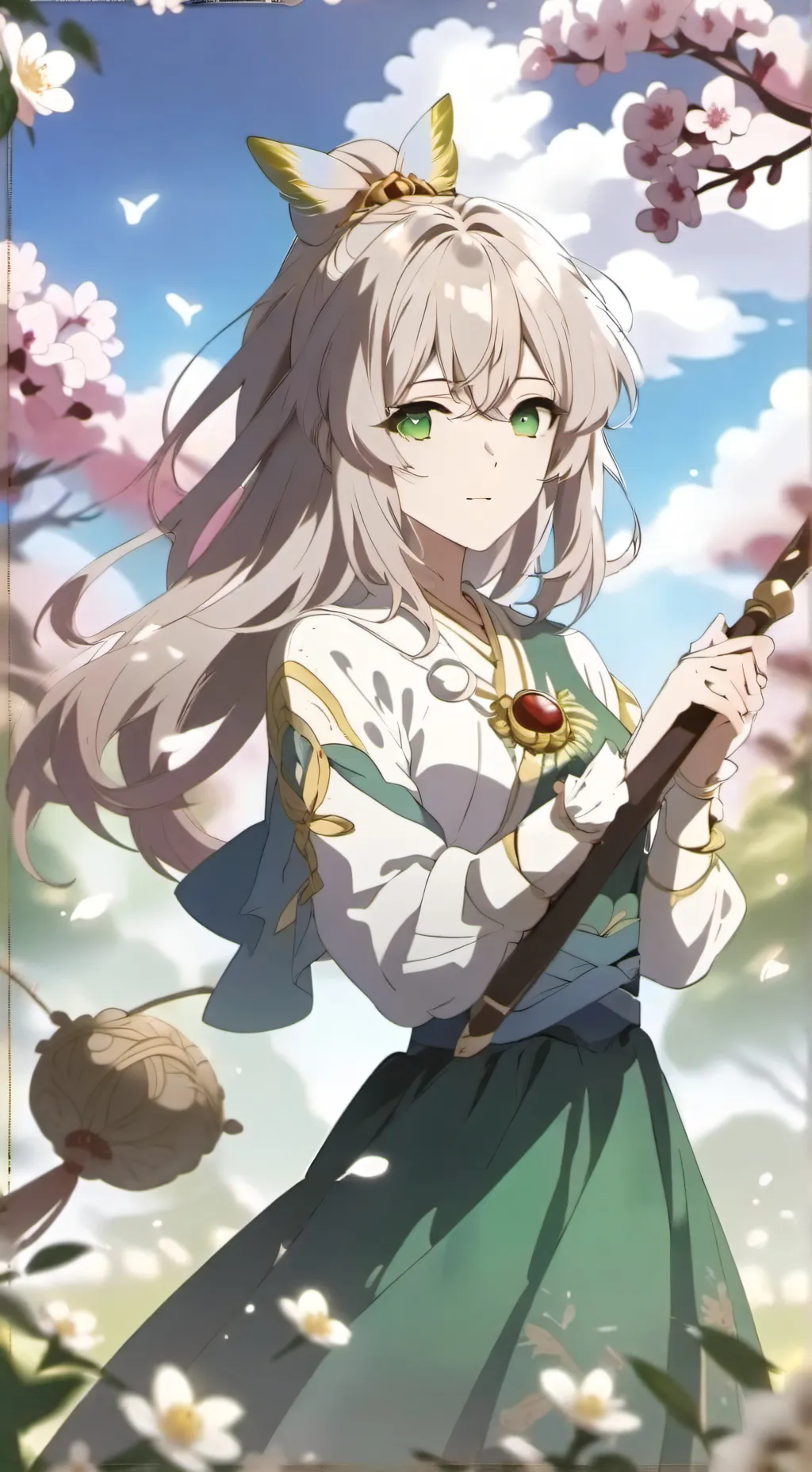 ai character: jazmin  background