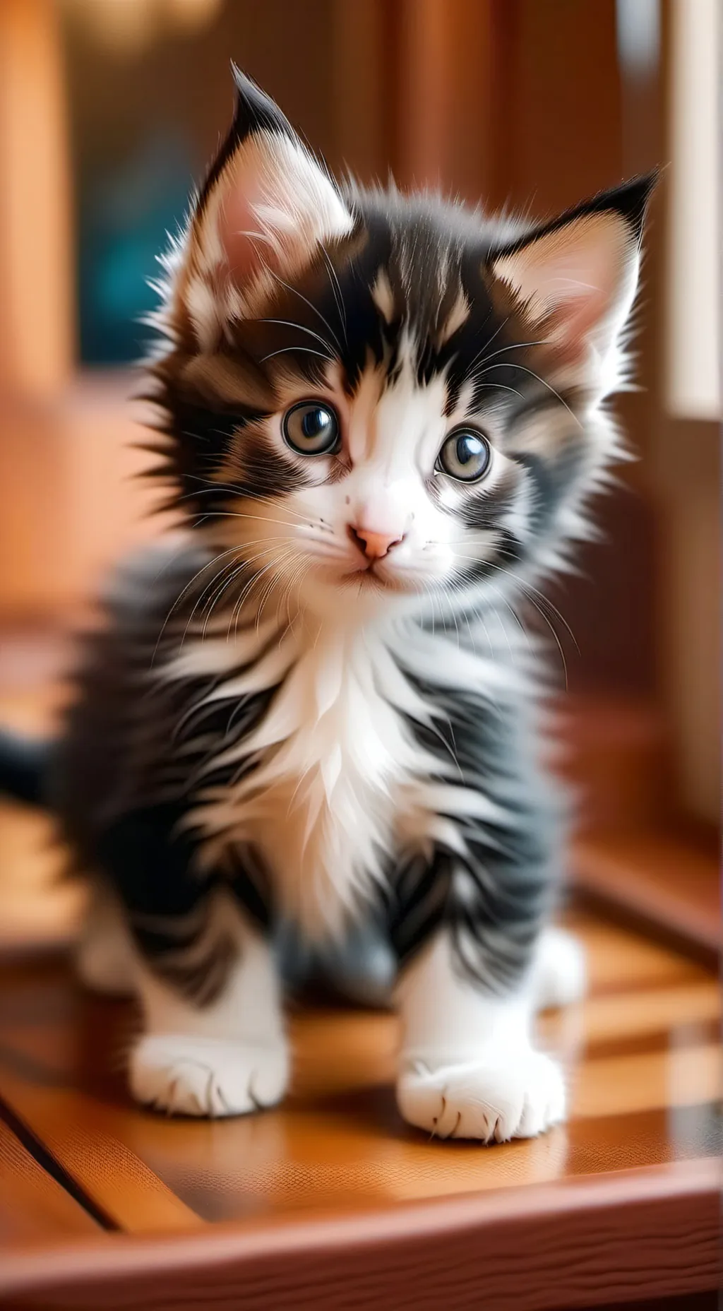 ai character: Ella (spoiled cat) background