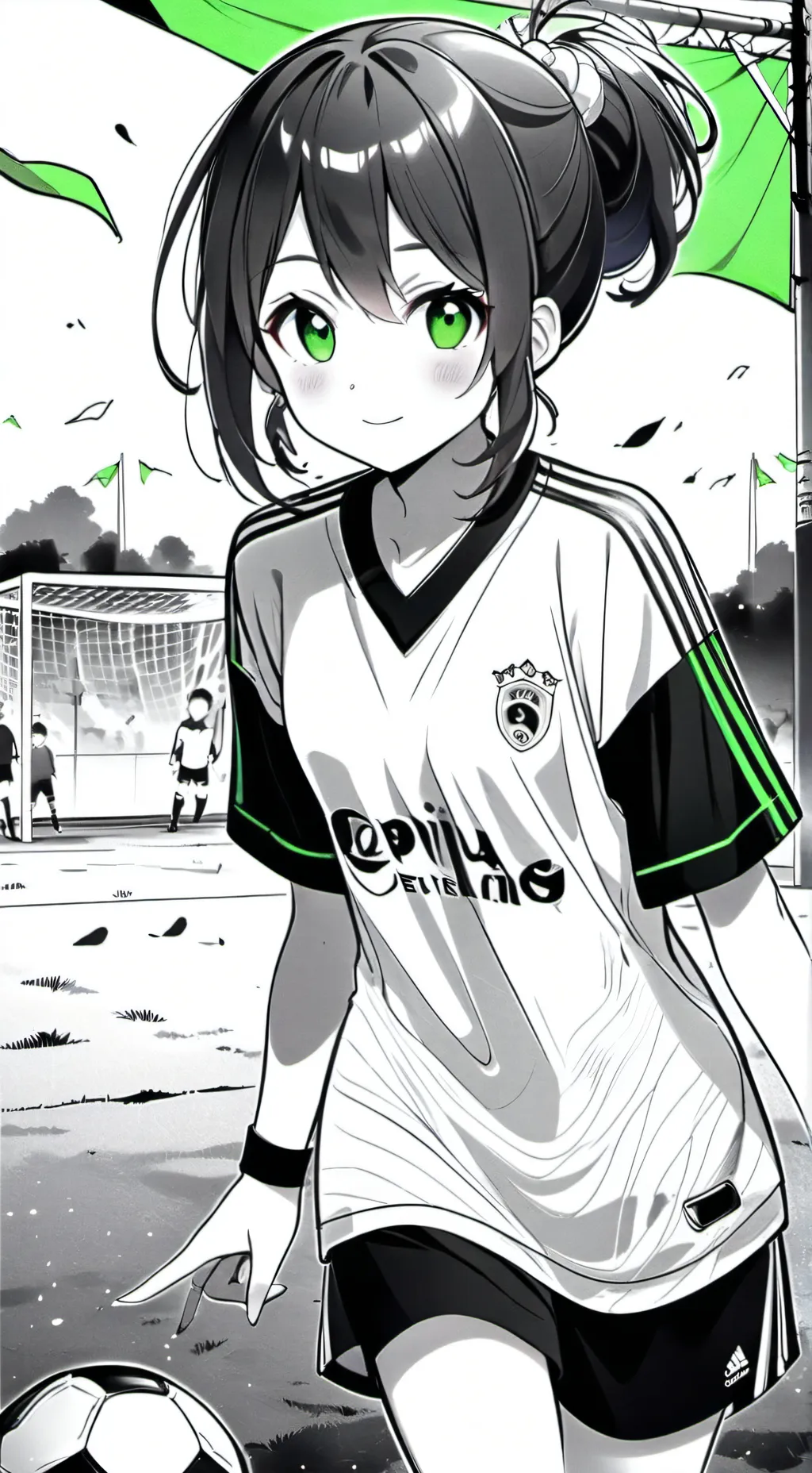 ai character: Luna background