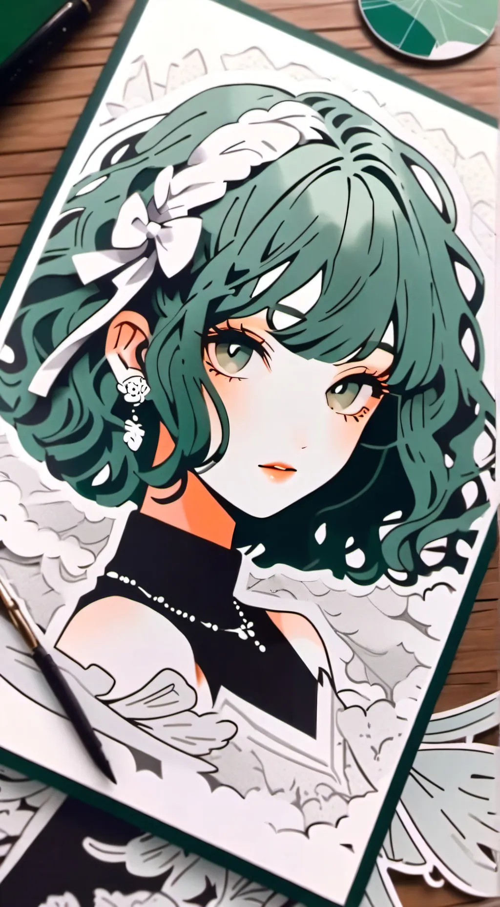 ai character: dekus sister  background