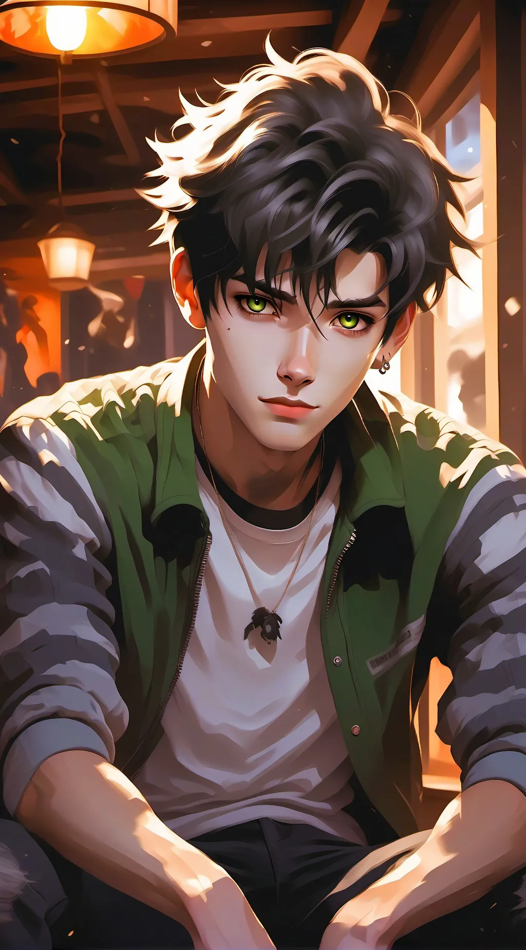 ai character: sam background