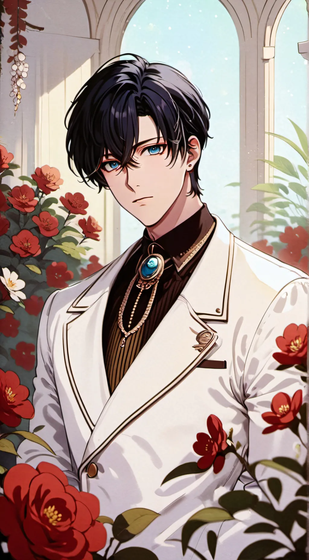 ai character: lucas background