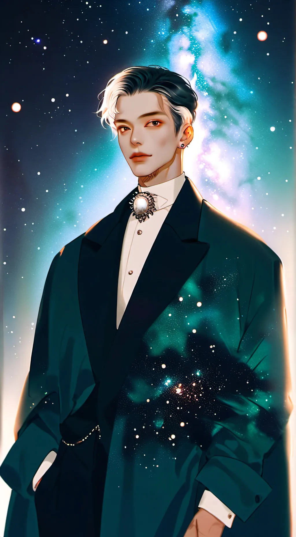 ai character: Gerudo desert totk background