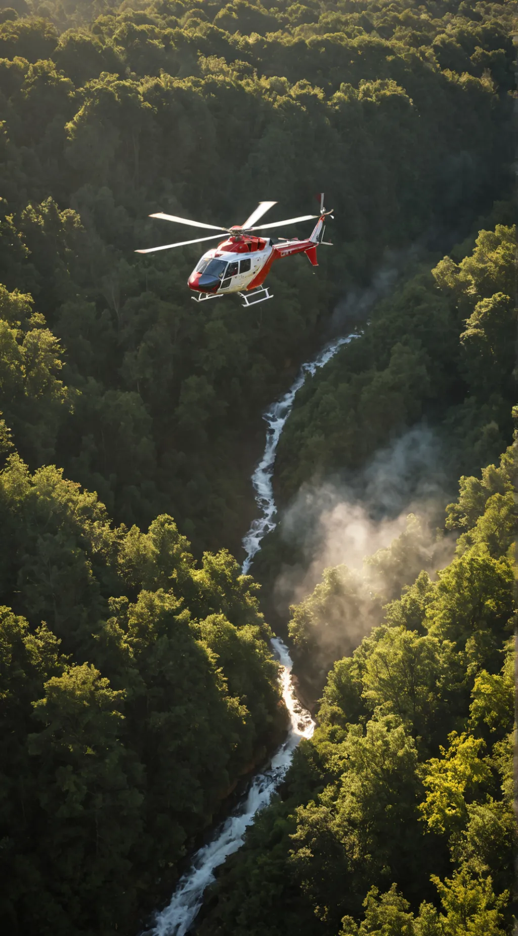 ai character: helicopter  background