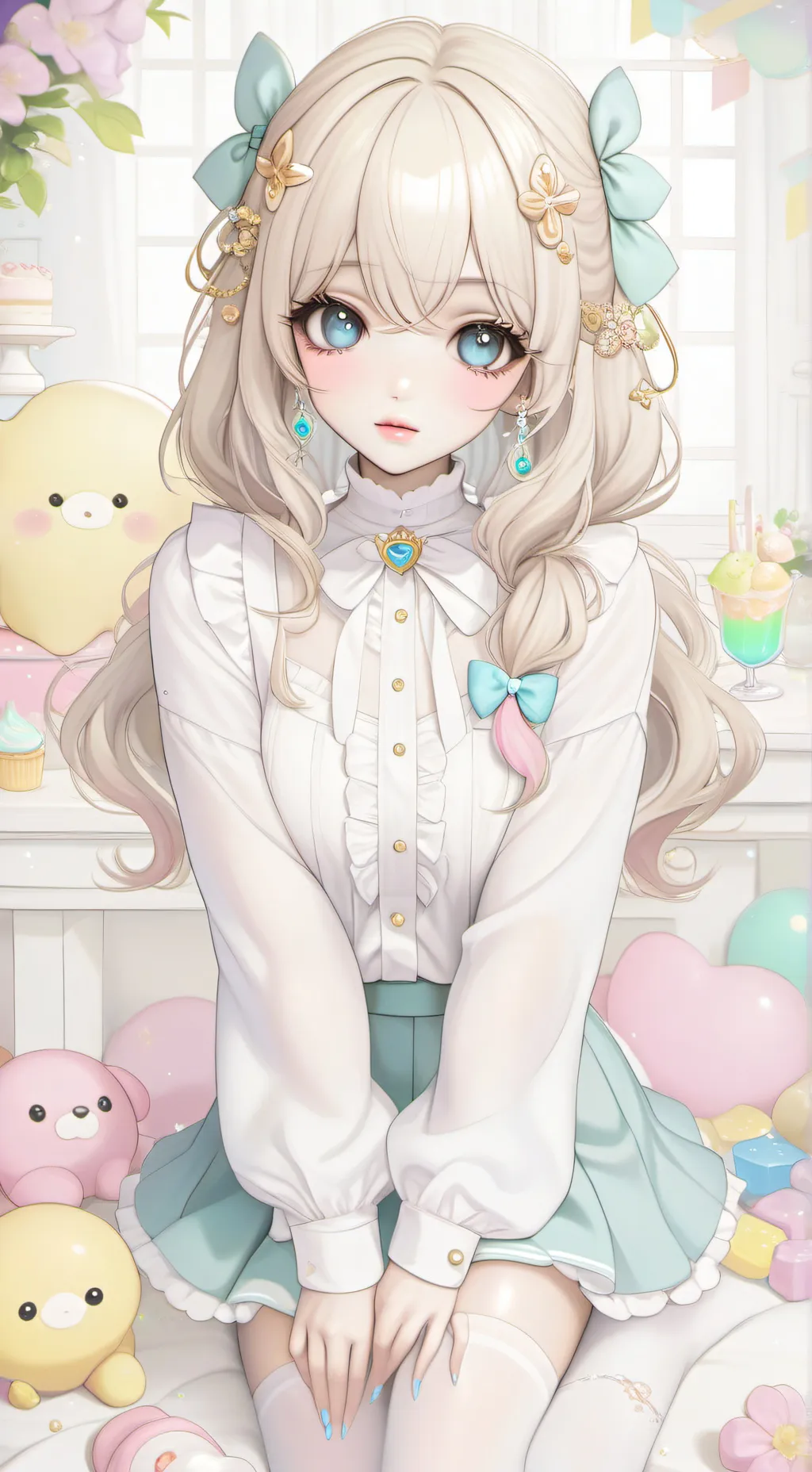 ai character: Lila background