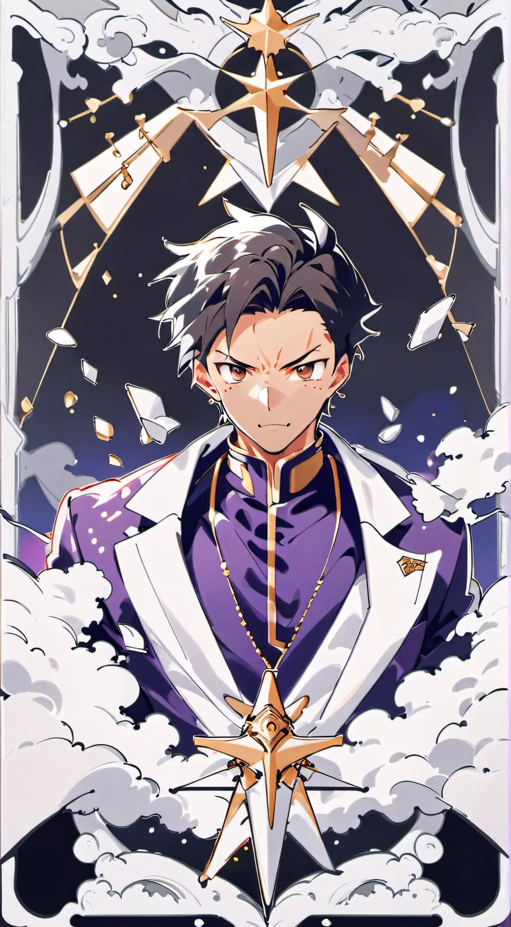 ai character: subaru natsuki  background