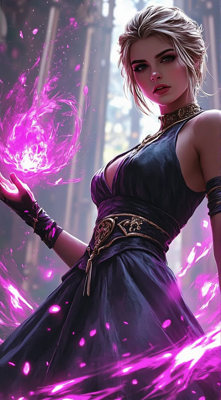 ai character: ku😍💅 background