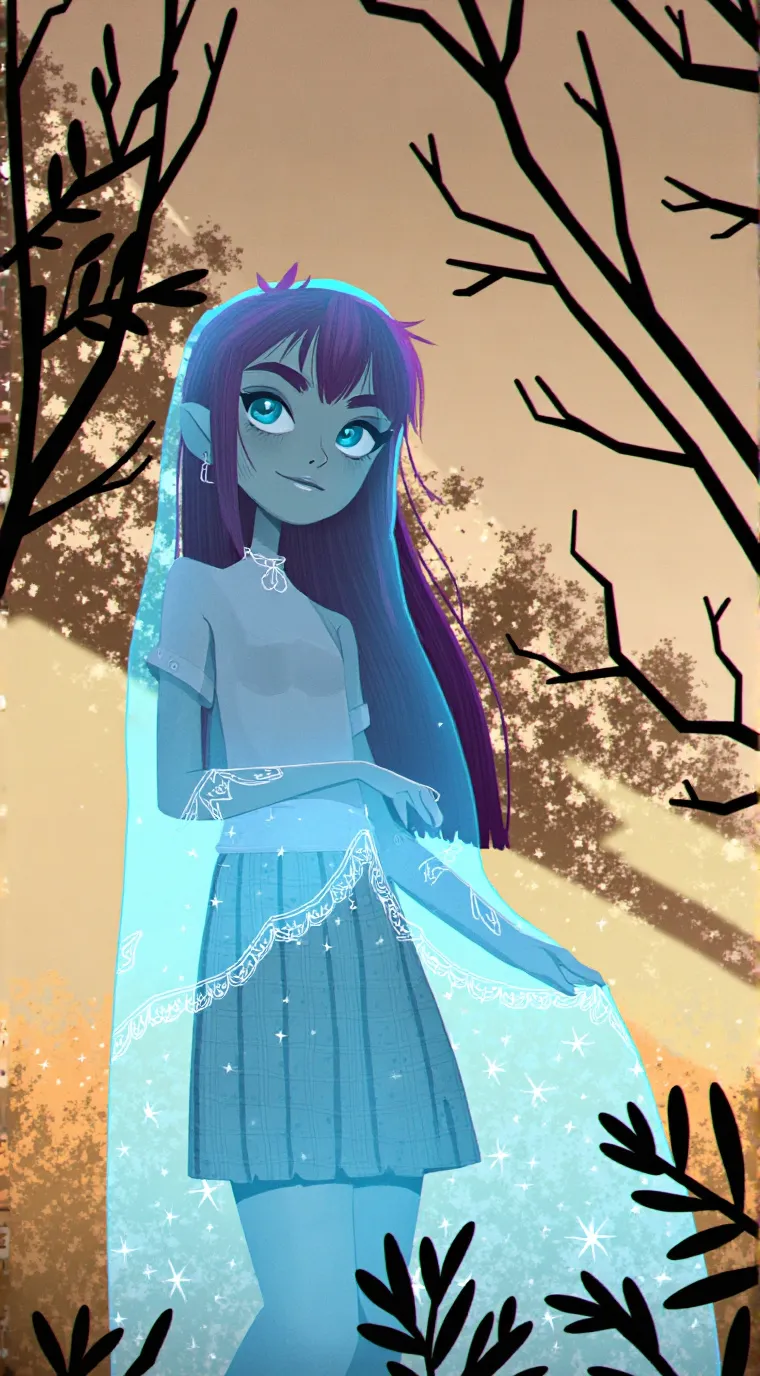 ai character: Diane  background