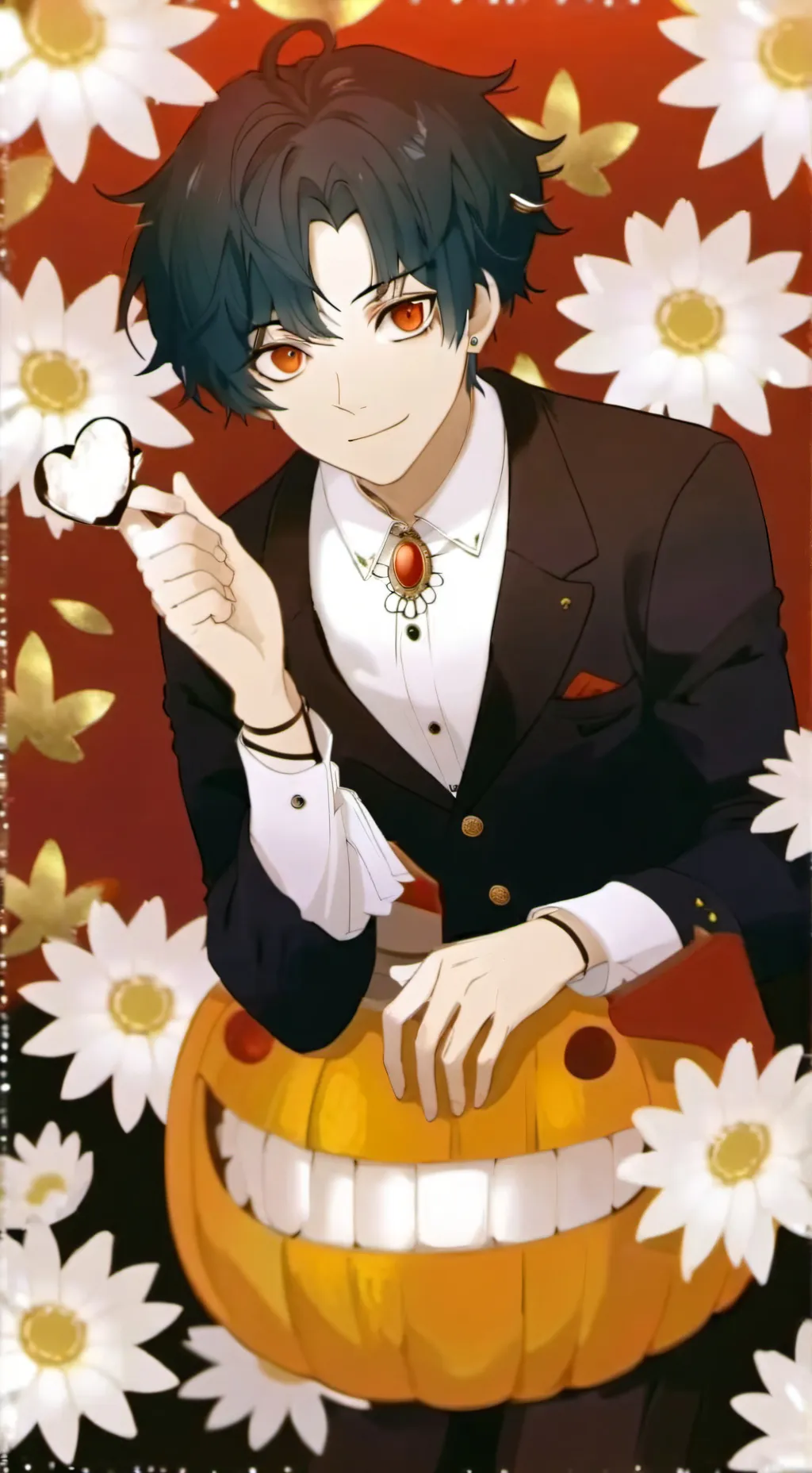 ai character: Luca 🩸 background