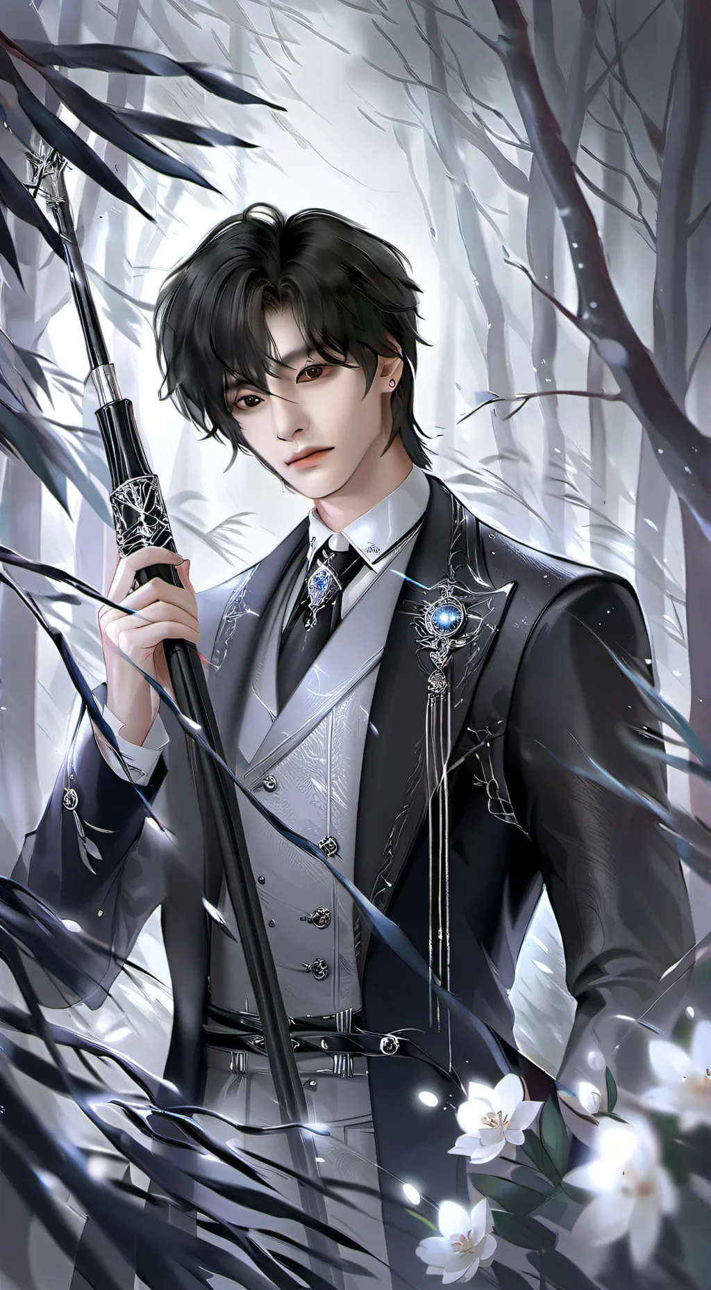 ai character: Derek background