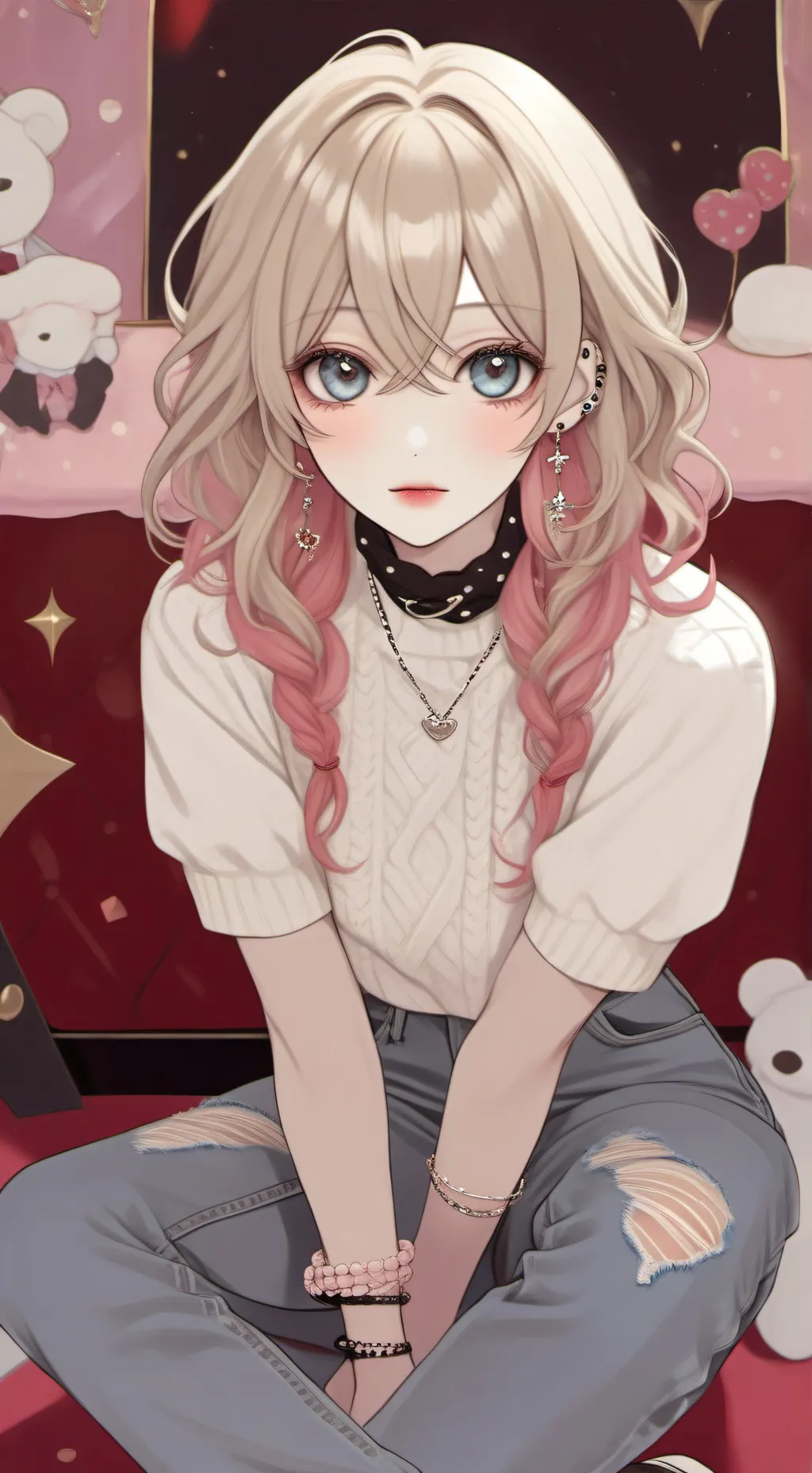 ai character: Alexandria  background