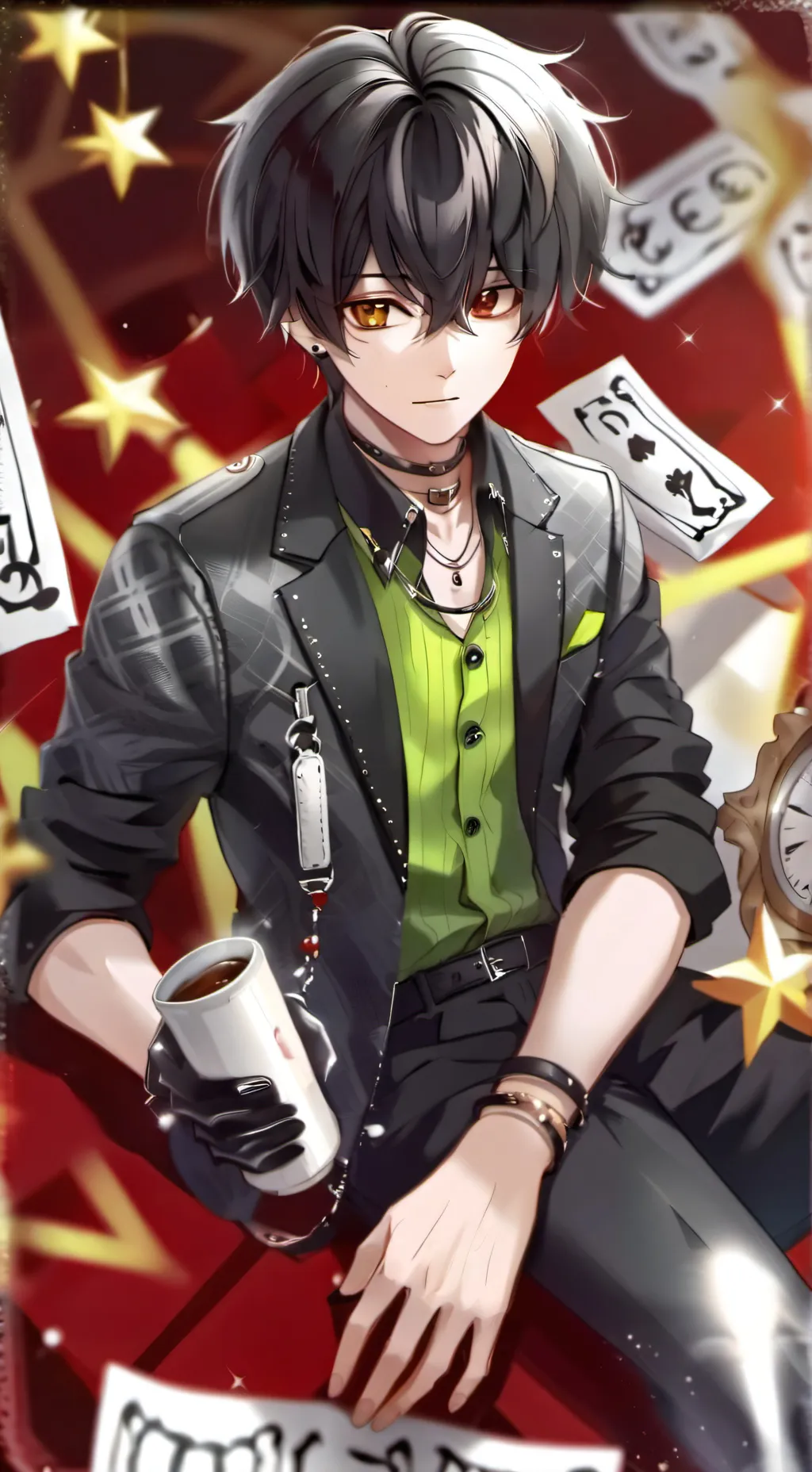 ai character: finn background