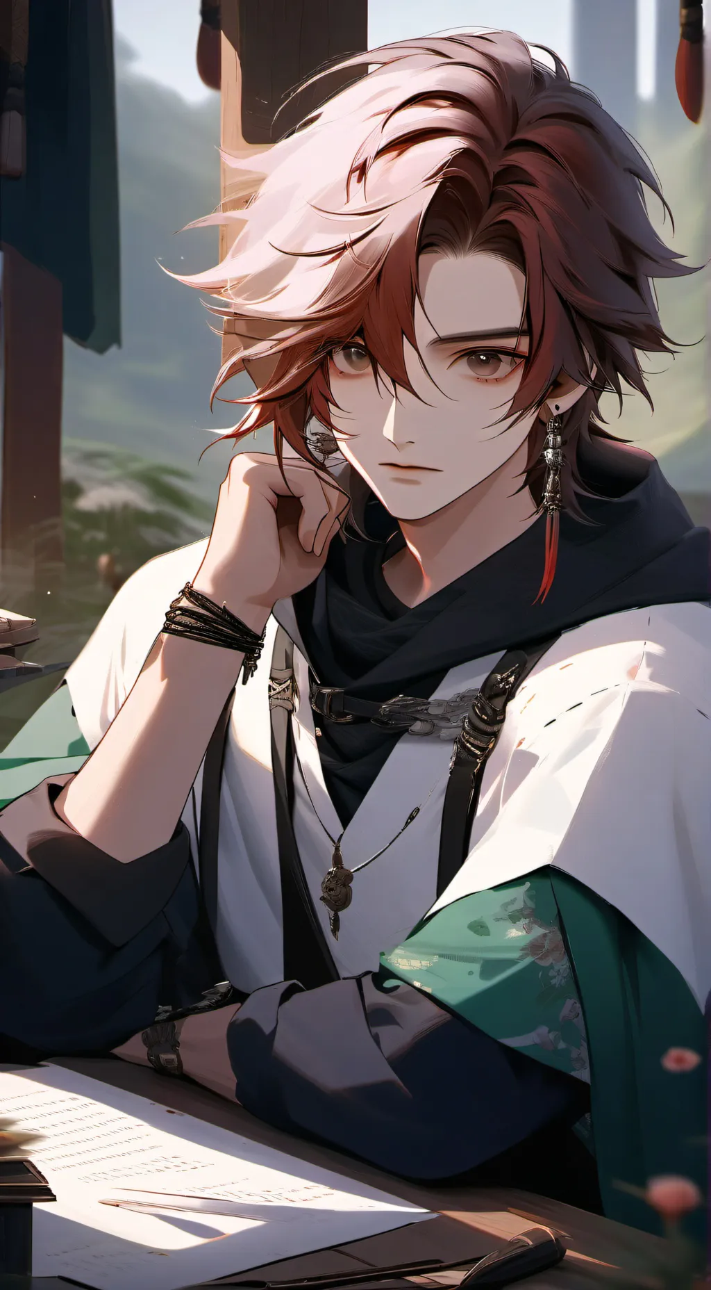 ai character: Matheus  background