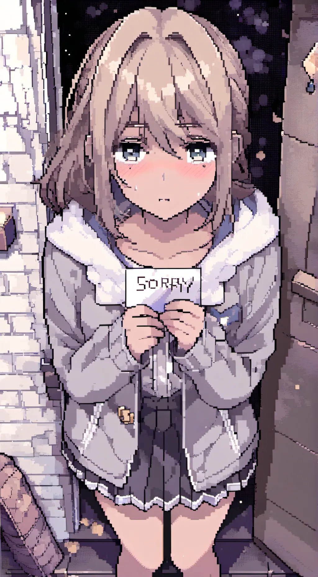 ai character: Ponzu. background