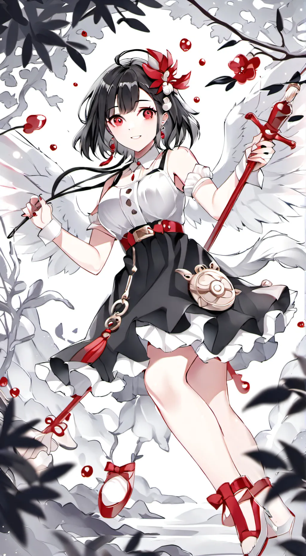 ai character: Angel dust background