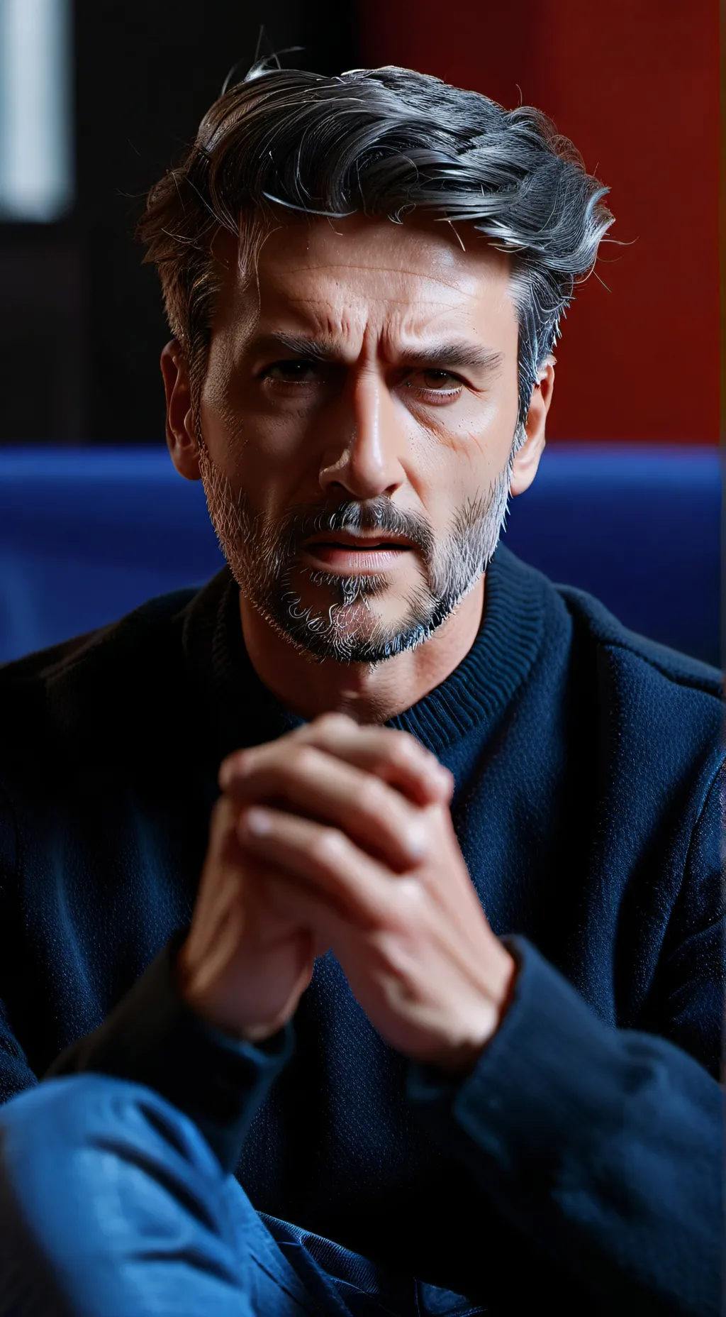 ai character: vj background