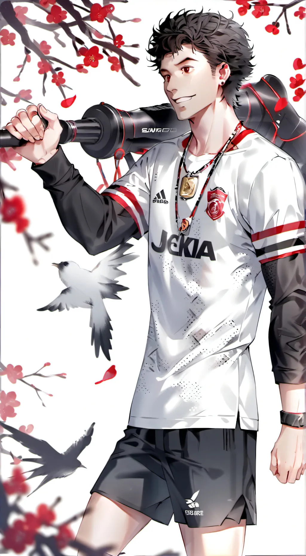 ai character: cute background