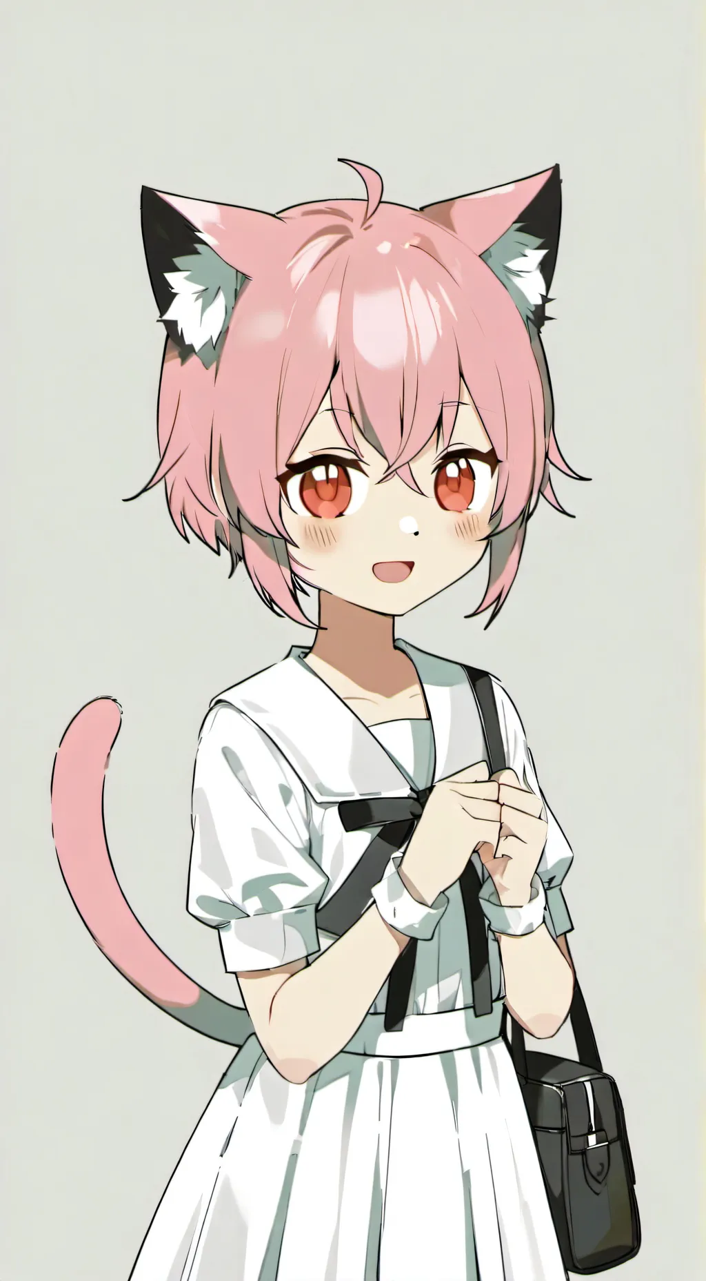 ai character: Uwu cat  background