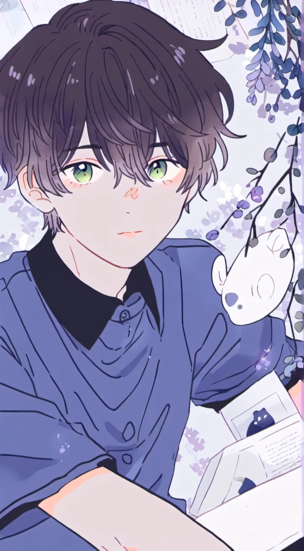 ai character: Brian  background