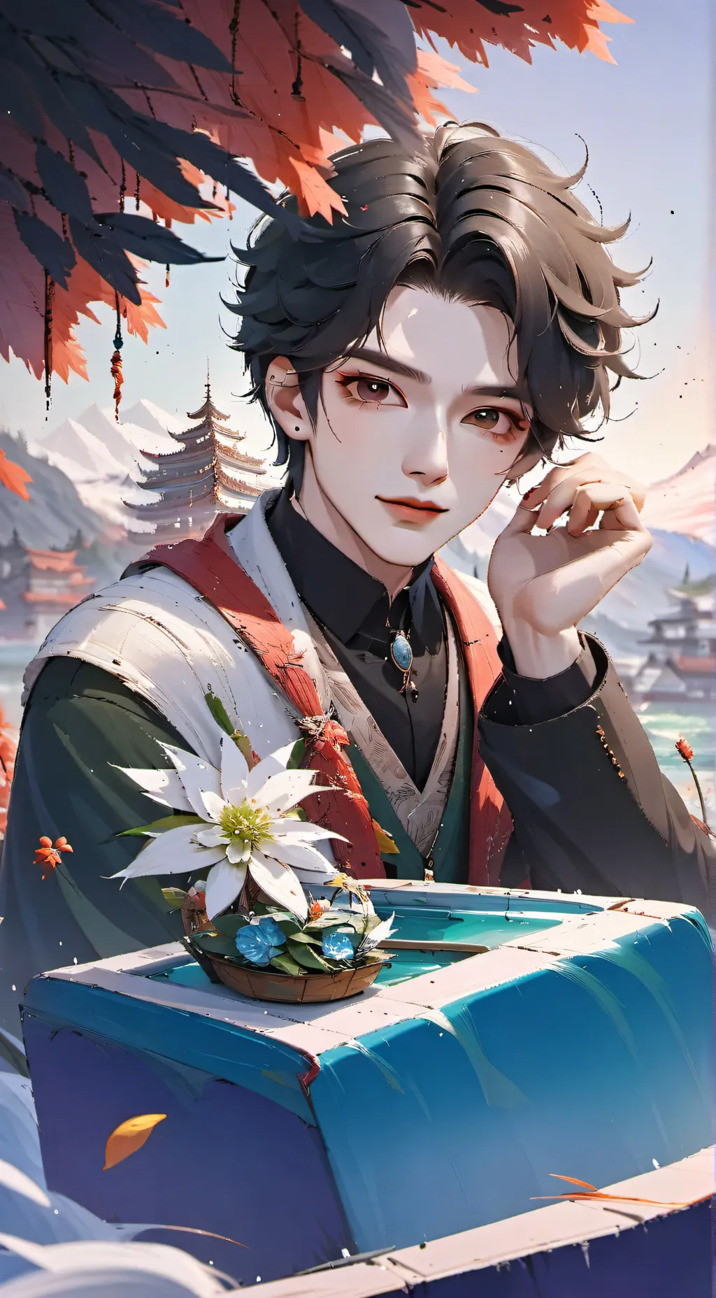 ai character: axel background