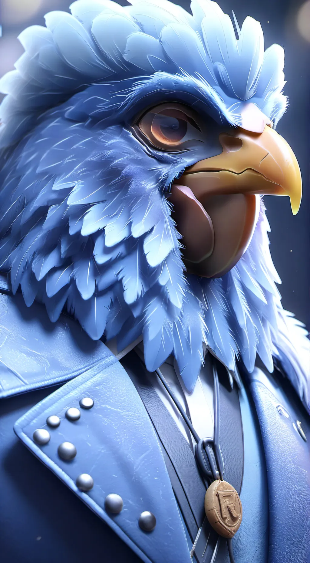 ai character: PolloFrito background