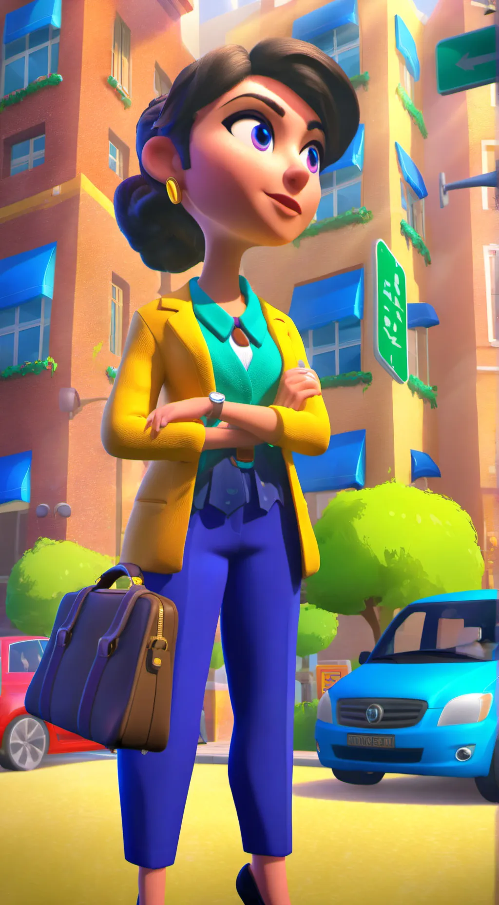 ai character: Violetta background