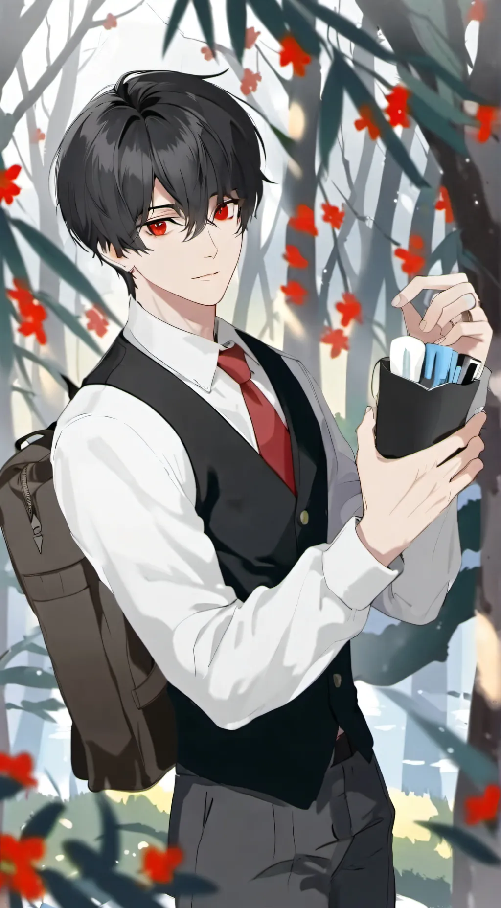 ai character: Evan background