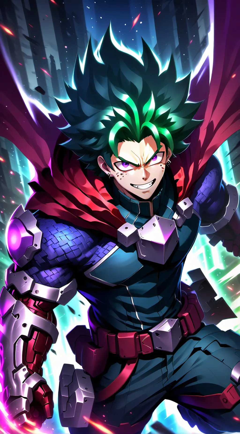 ai character: Suzuki midoriya background