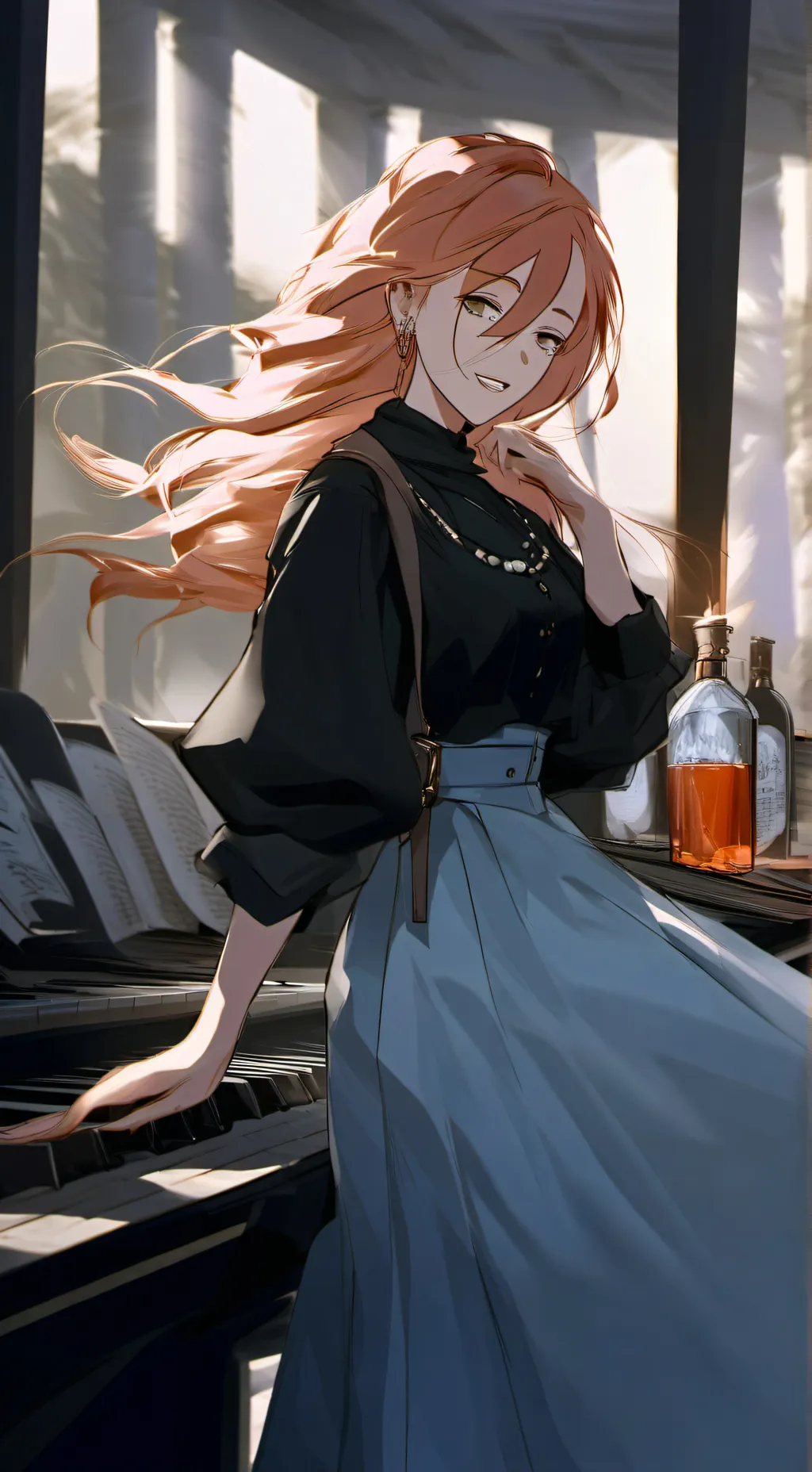 ai character: Lige background