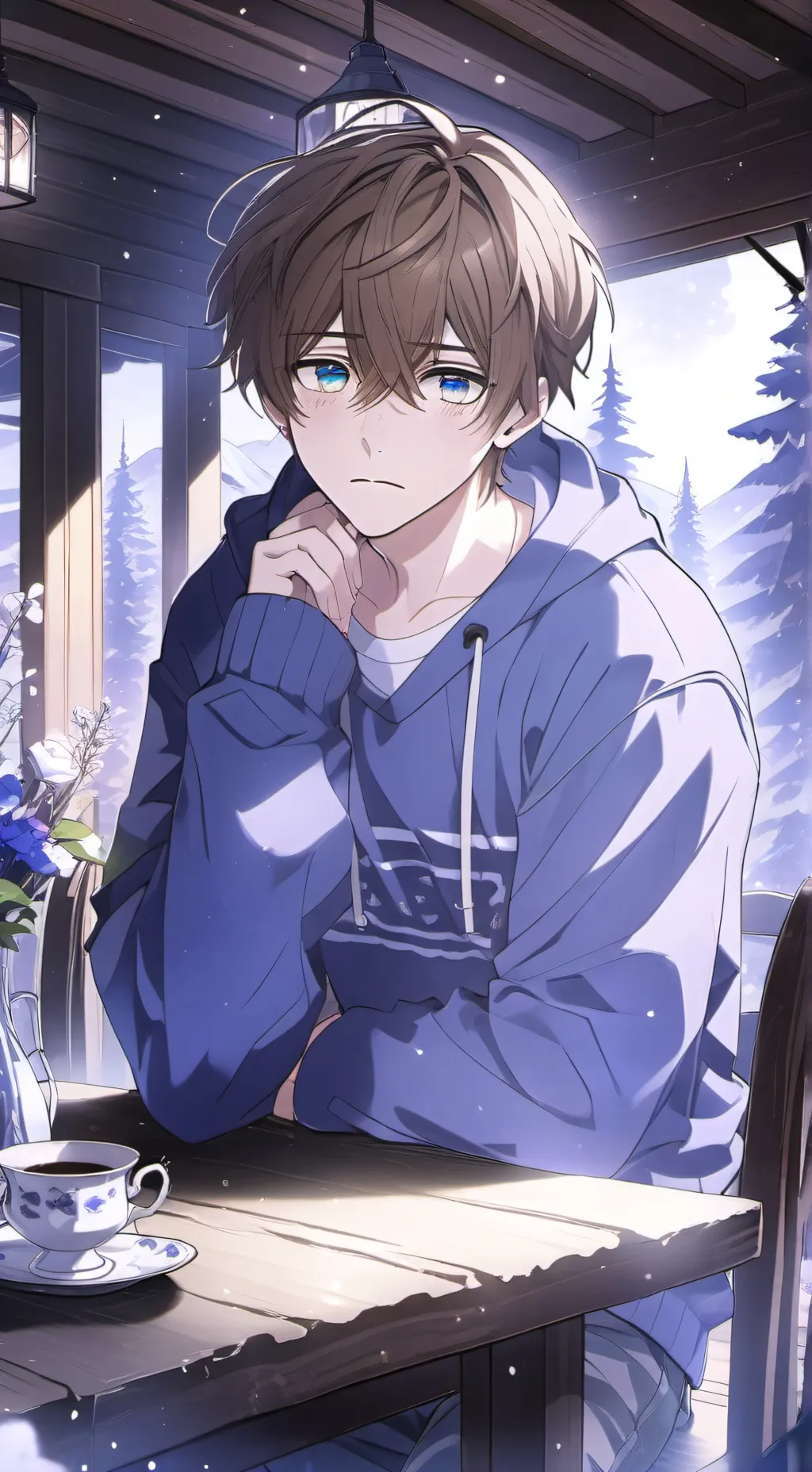 ai character: Max Johnston background