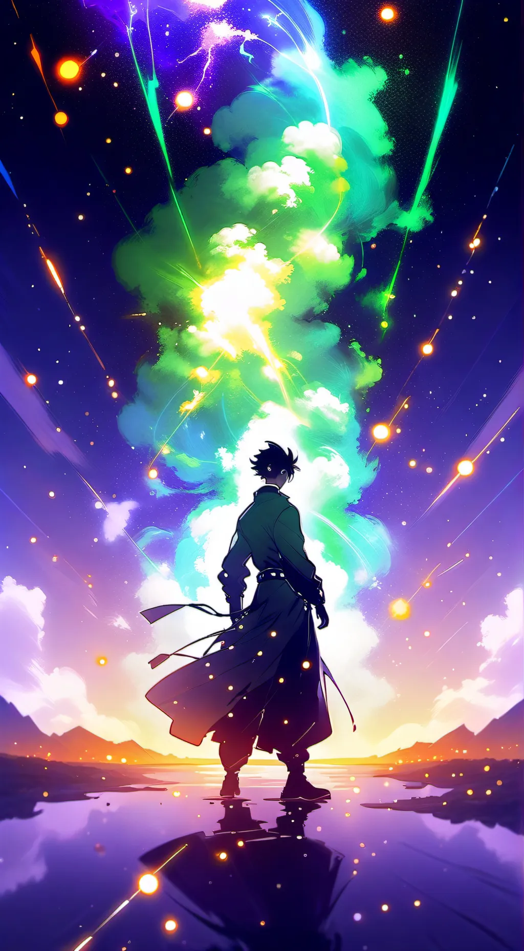 ai character: Sprunki aura background