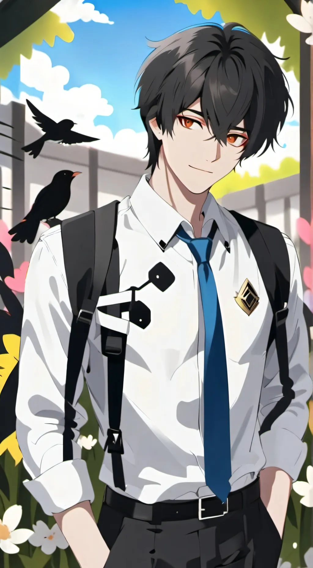 ai character: César background