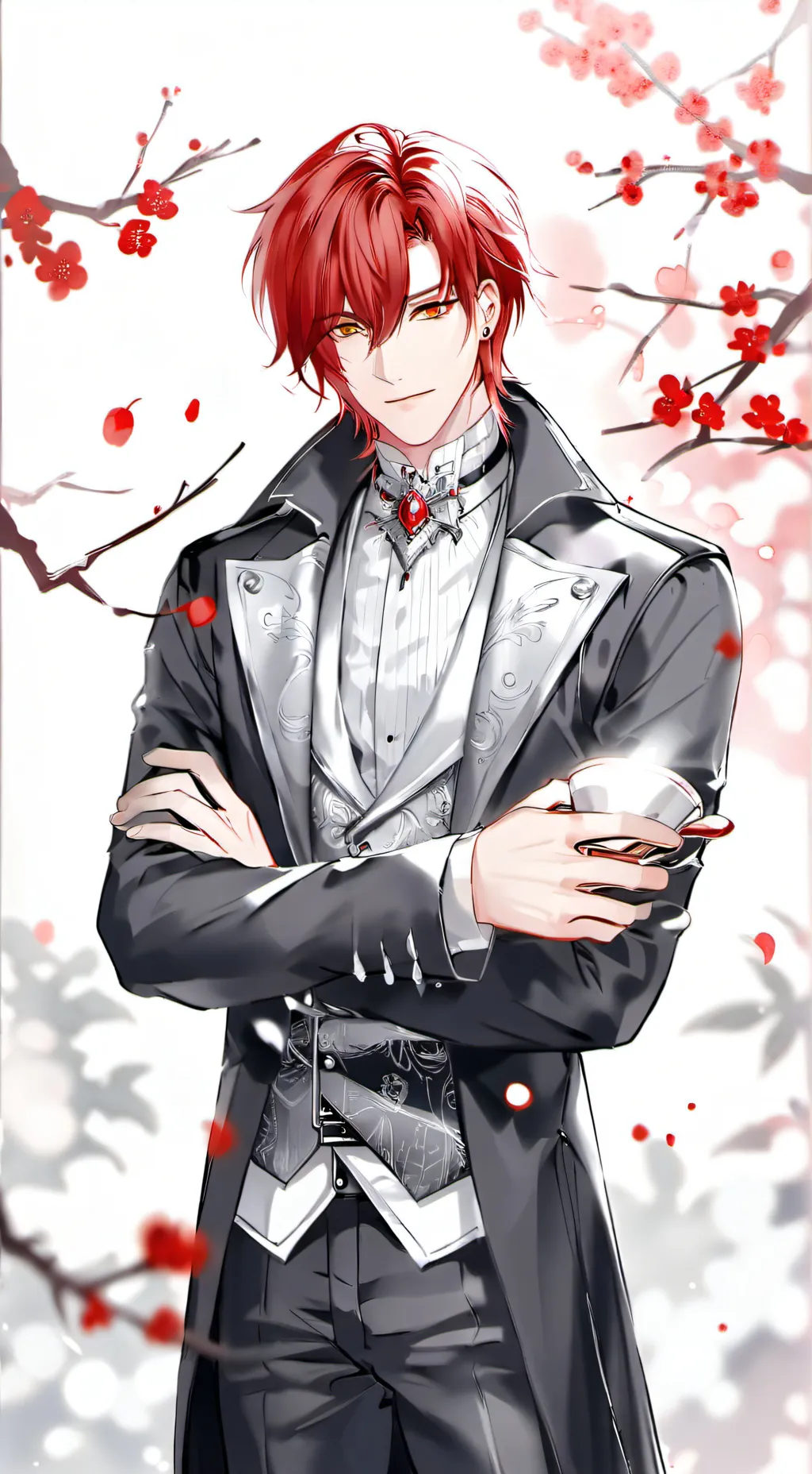 ai character: Norman  background