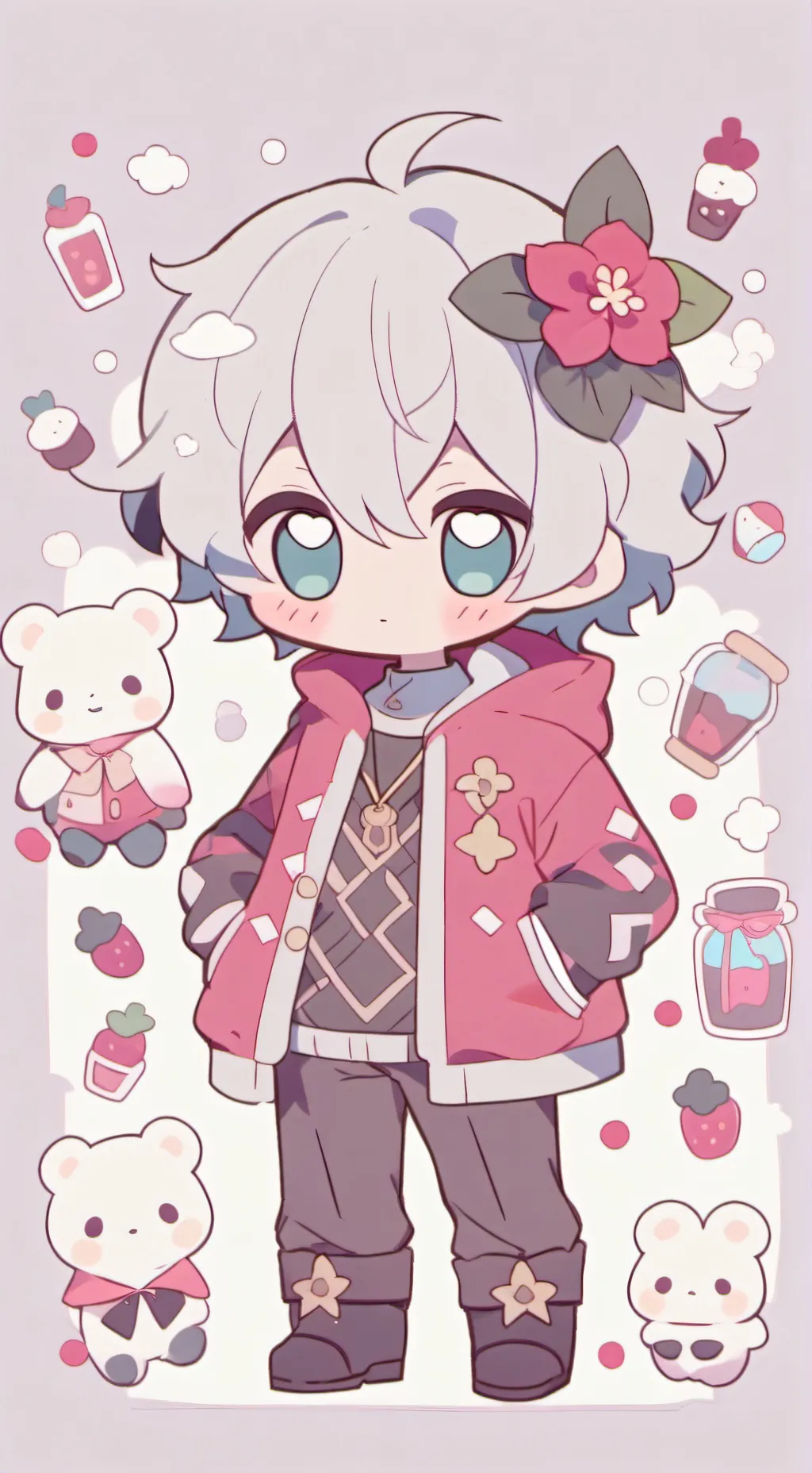 ai character: Lukas  background