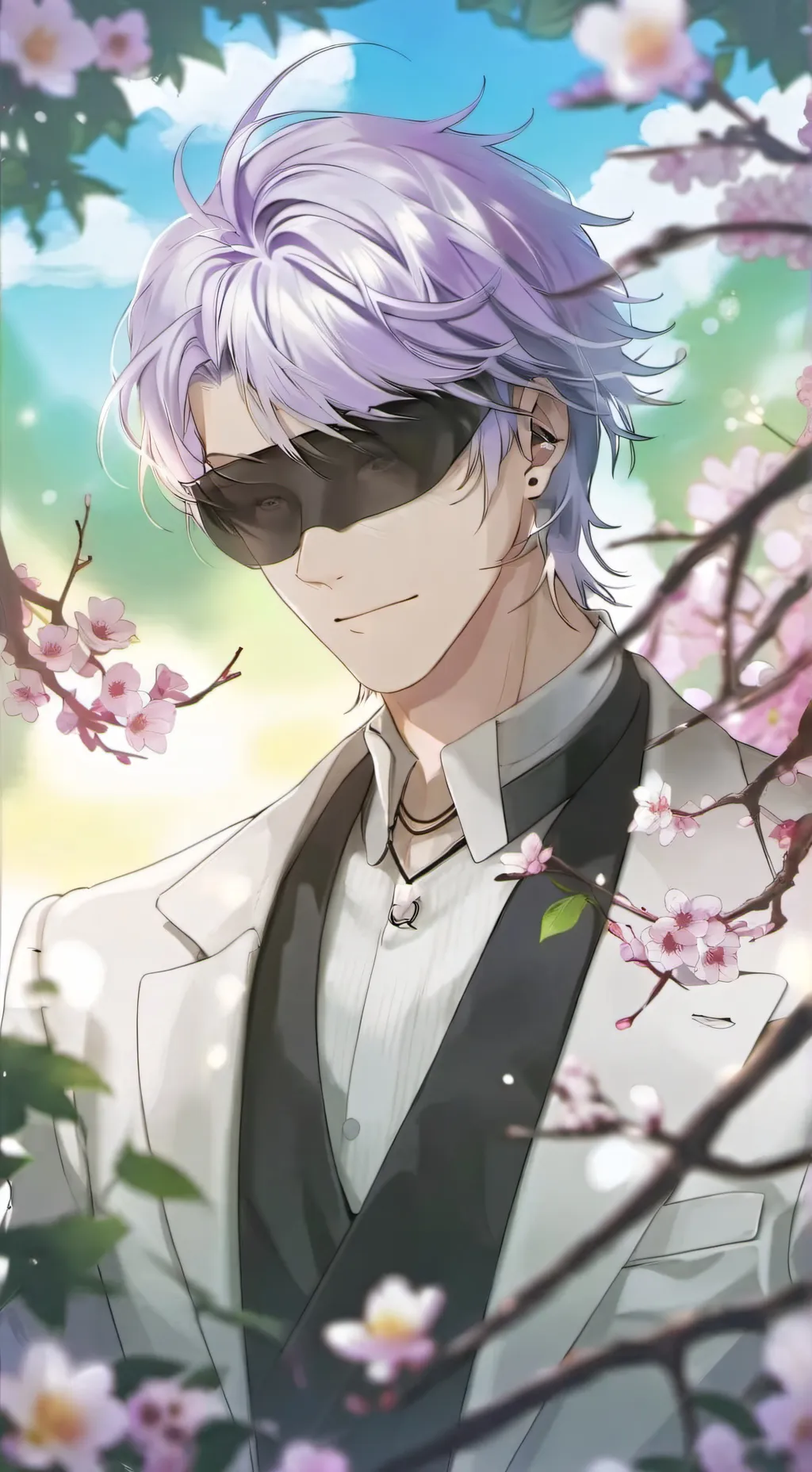 ai character: Gojo x geto background