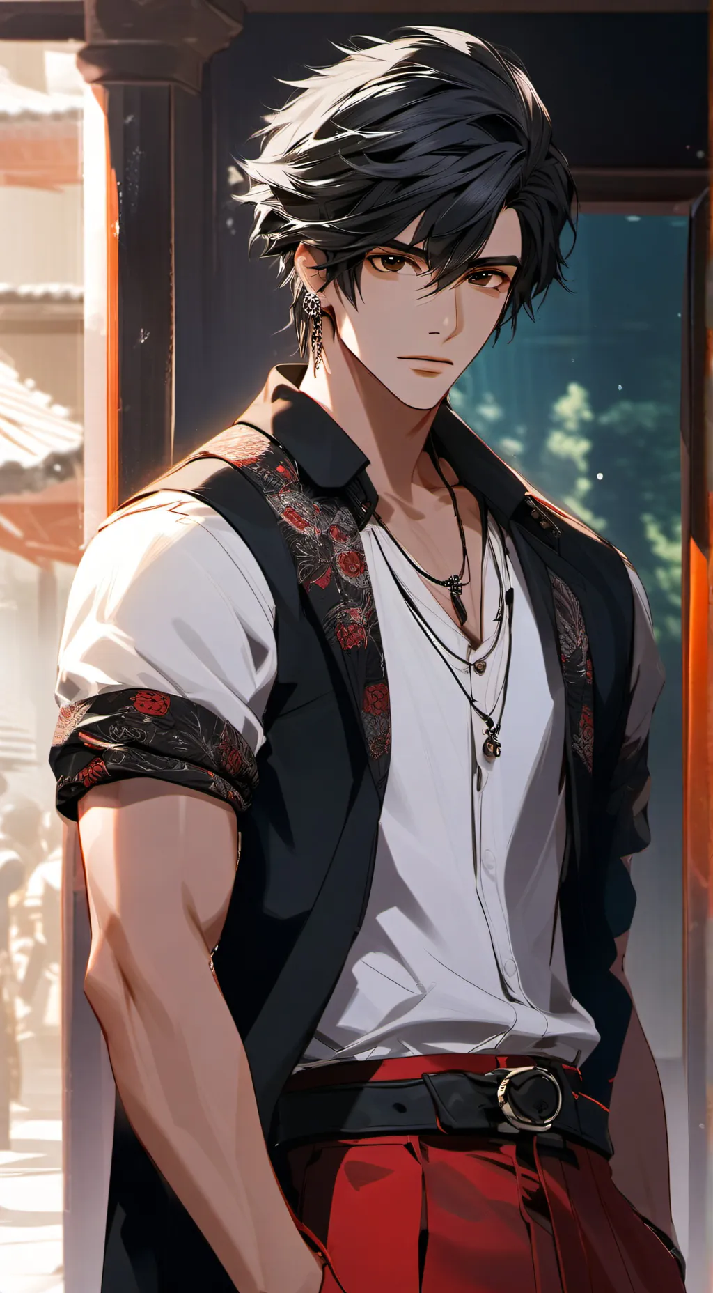 ai character: Levi background