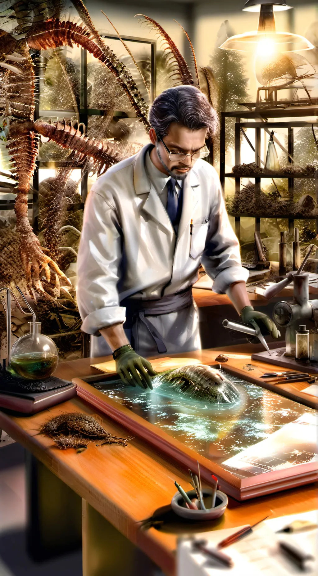 ai character: Shellevision! (DW) background